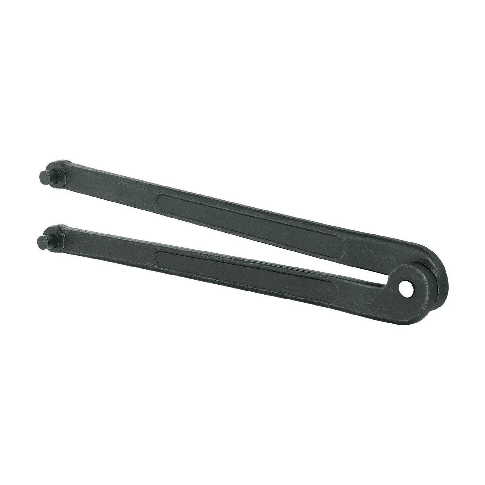 Adjustable Face Spanner with 4-Inch Opening, Black