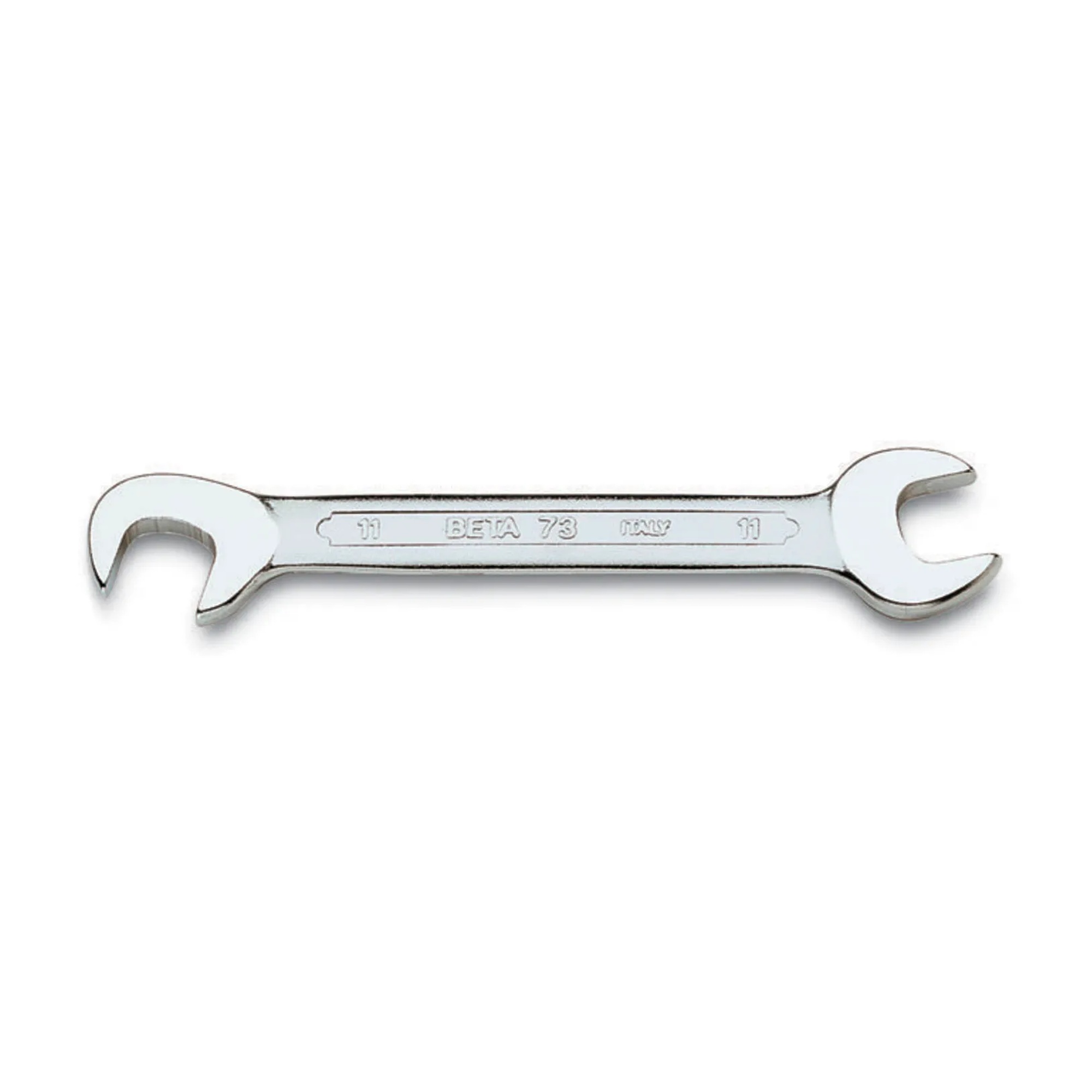 Double-Head Open-End Wrench, 4.5 mm Opening, Silver