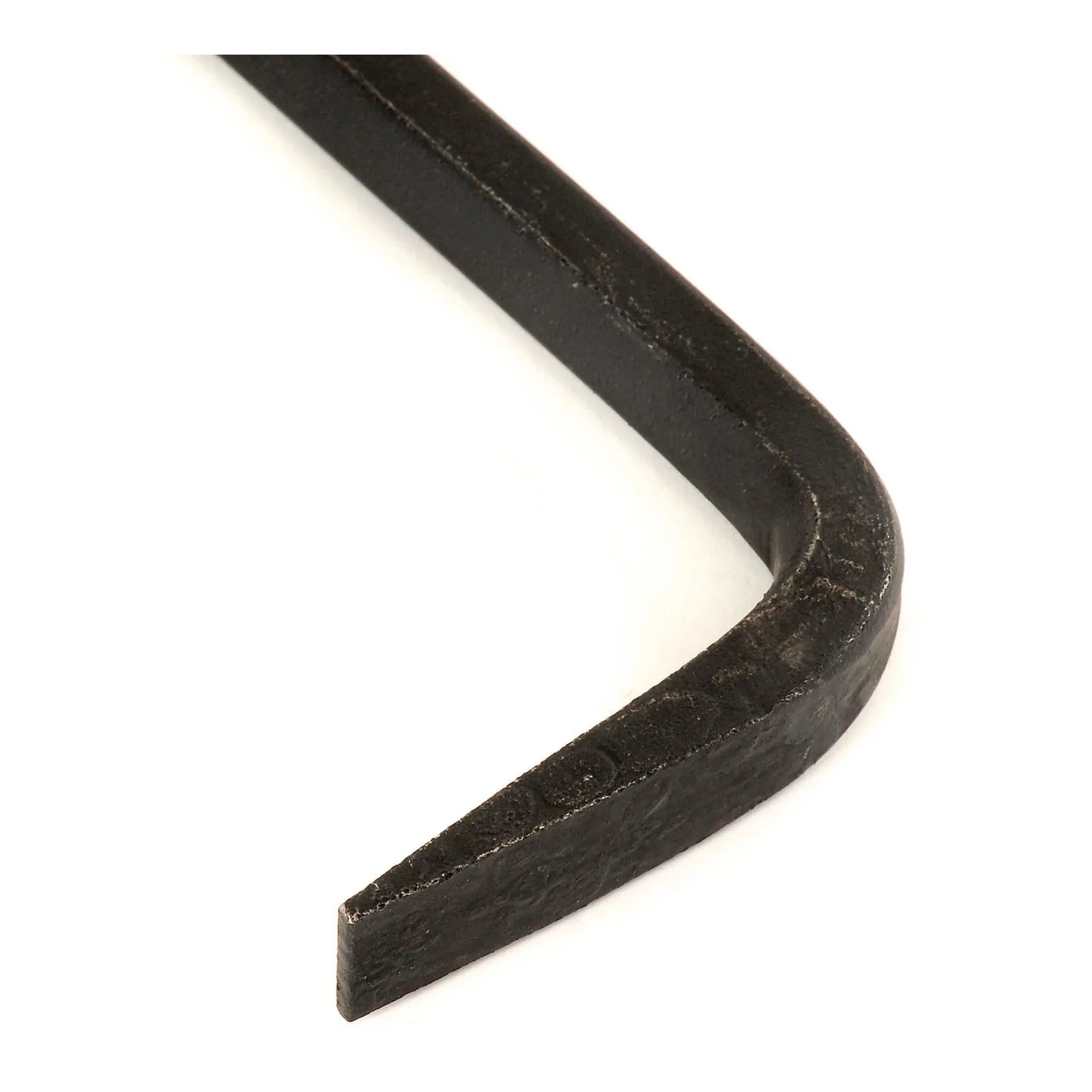 24-inch steel manhole cover bar with hardened diamond point