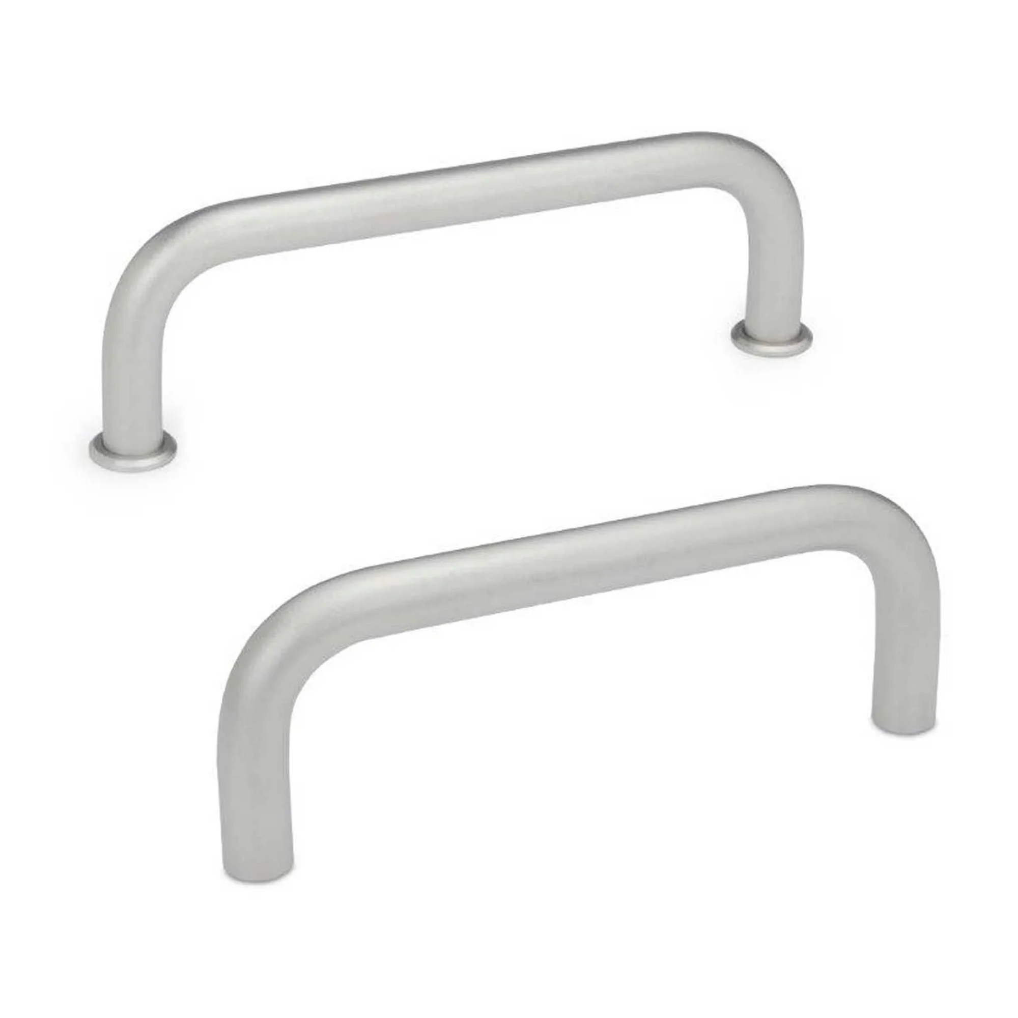 Round Stainless Steel Cabinet U Handle with Tapped Holes