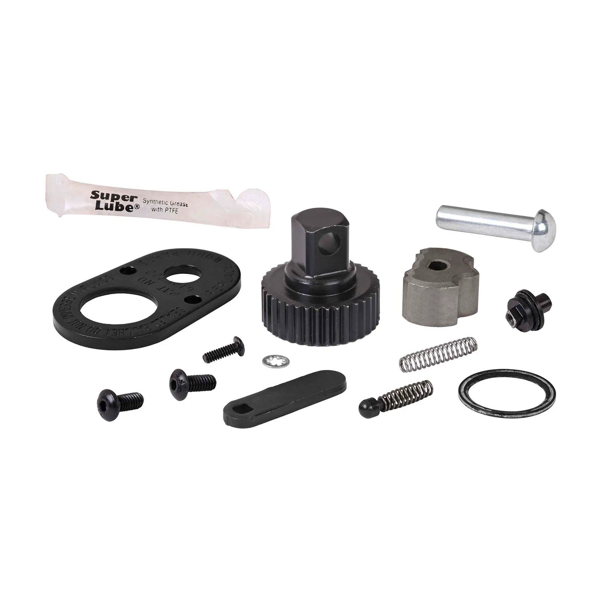 Scaffold Ratchet Repair Kit, 1/2-Inch Drive, Black