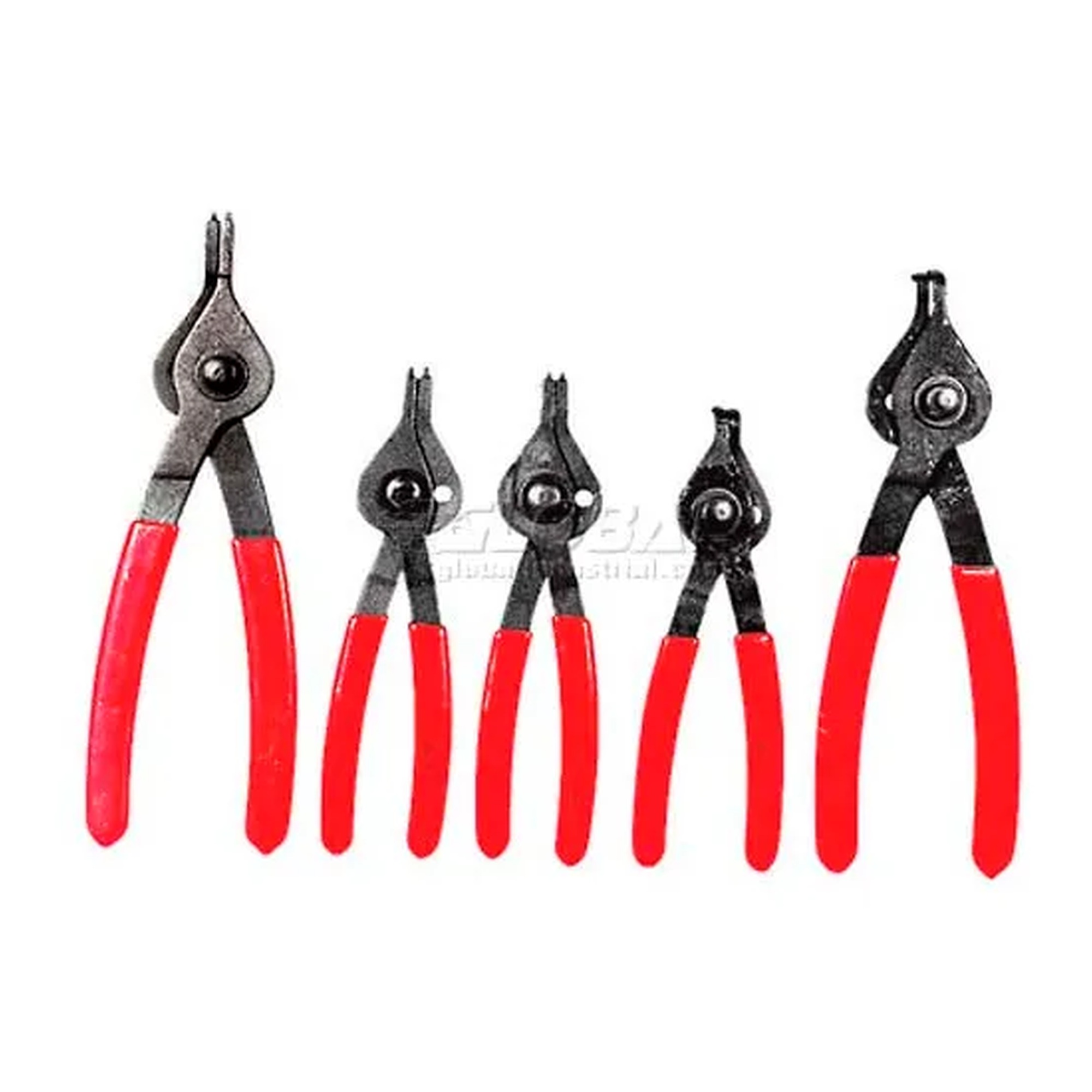 Reversible Internal/External Snap Ring Plier Set