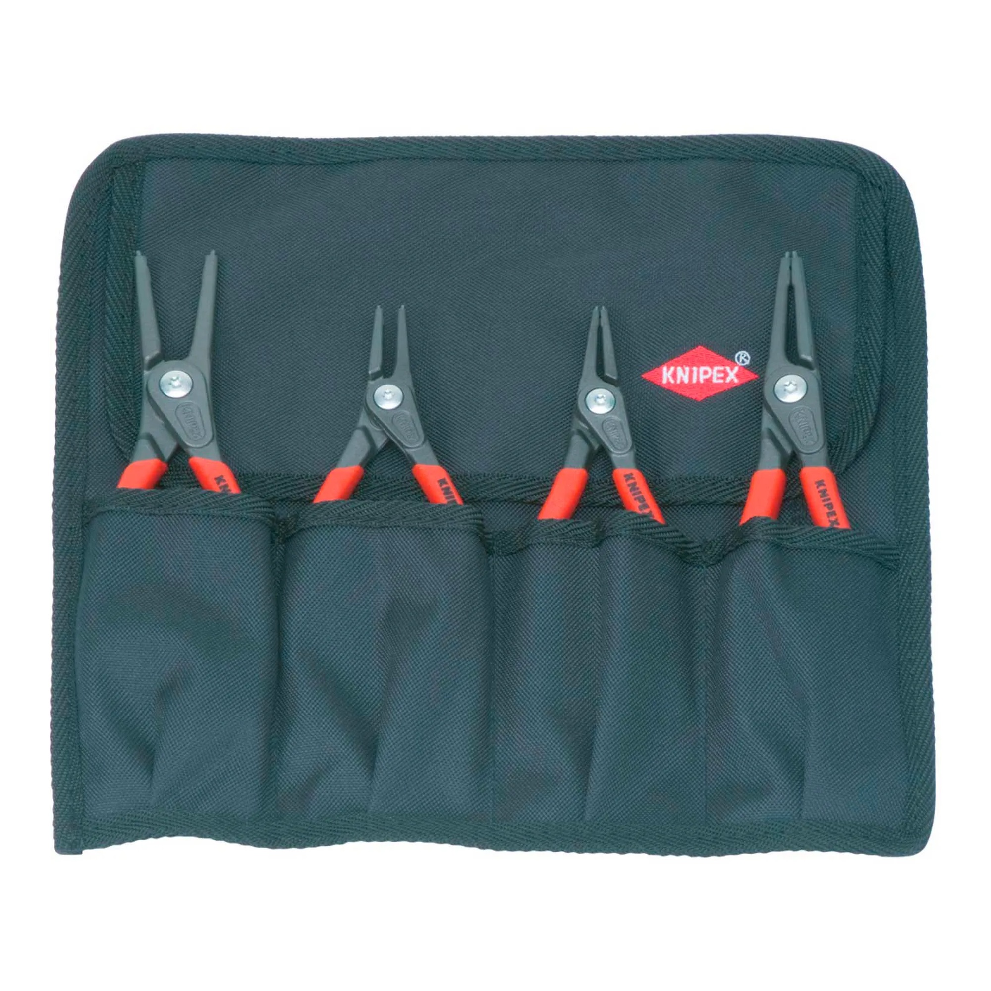 Precision Circlip Snap-Ring Pliers Set in Tool Roll