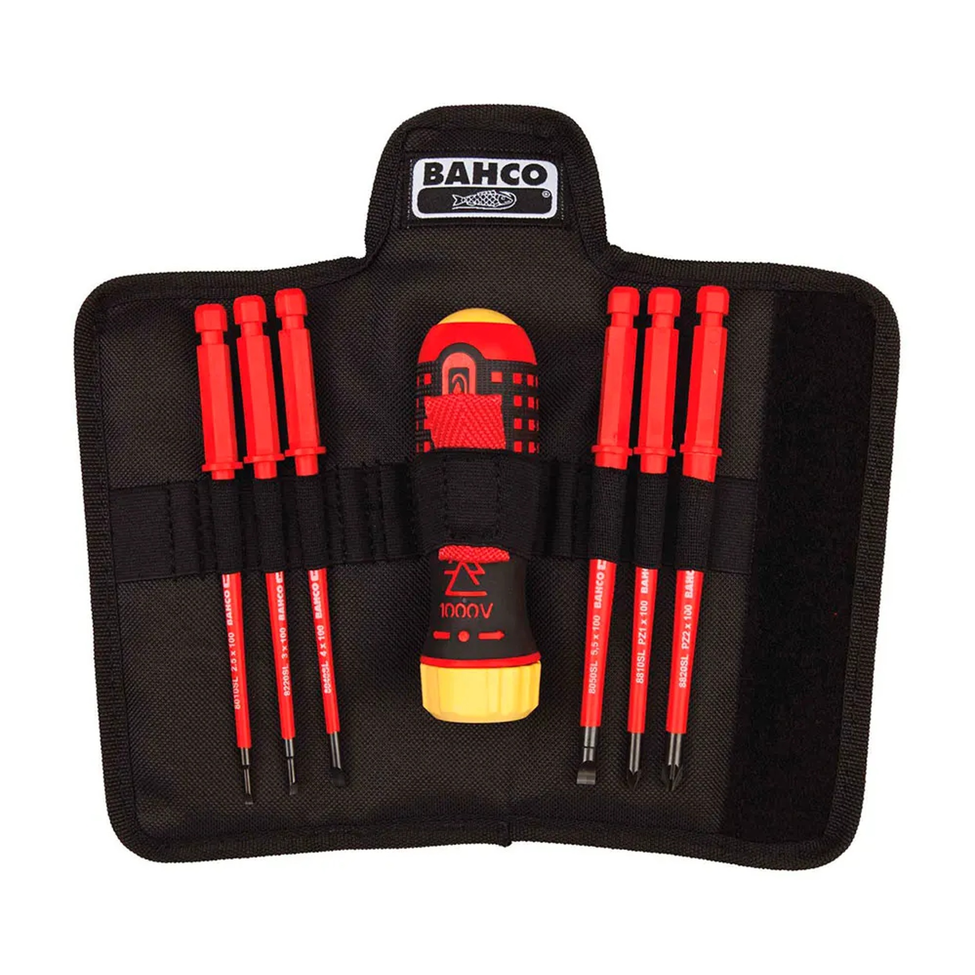 7-Piece Ratcheting Phillips and Slotted Screwdriver Set