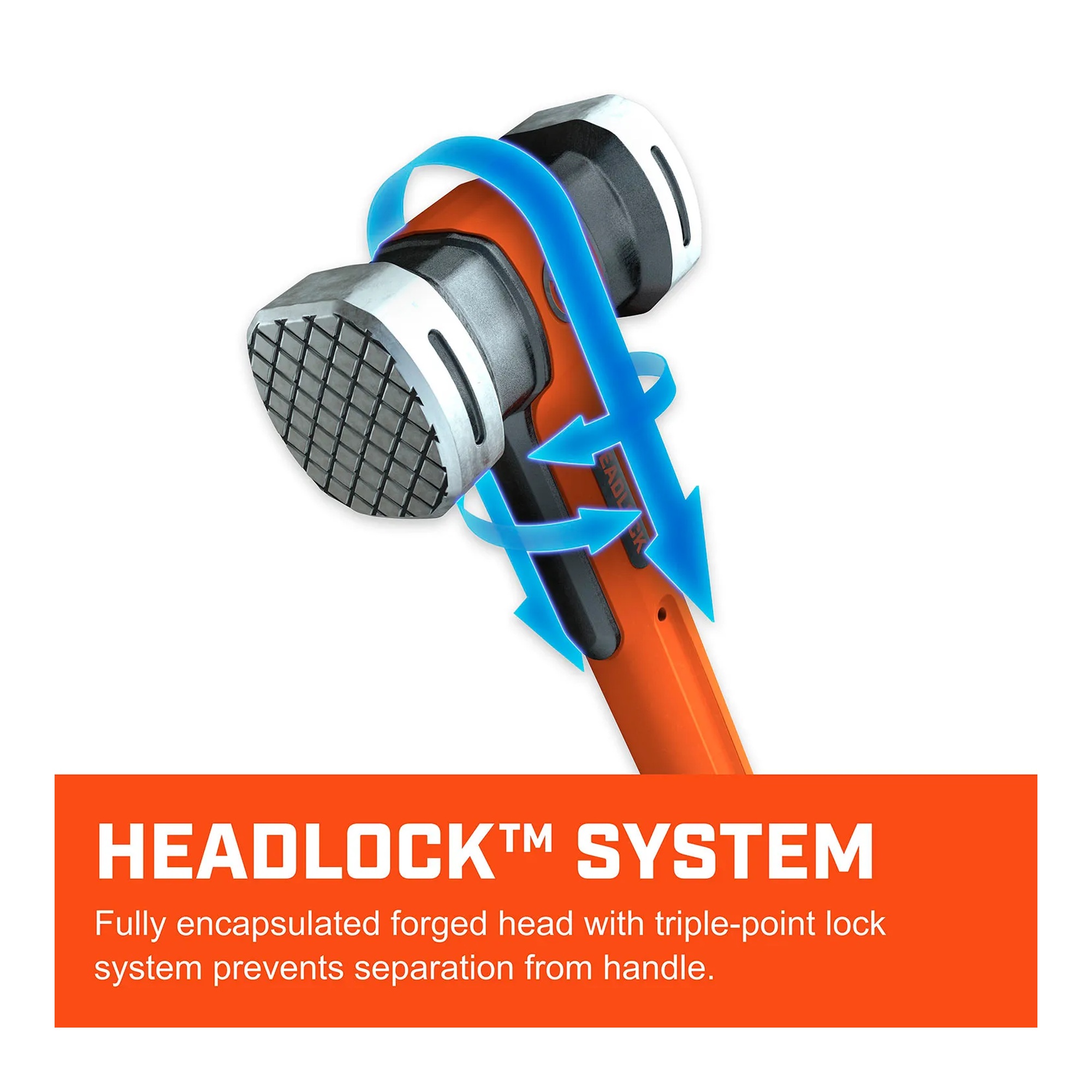 12 lb sledge hammer with fiberglass handle and ergonomic grip
