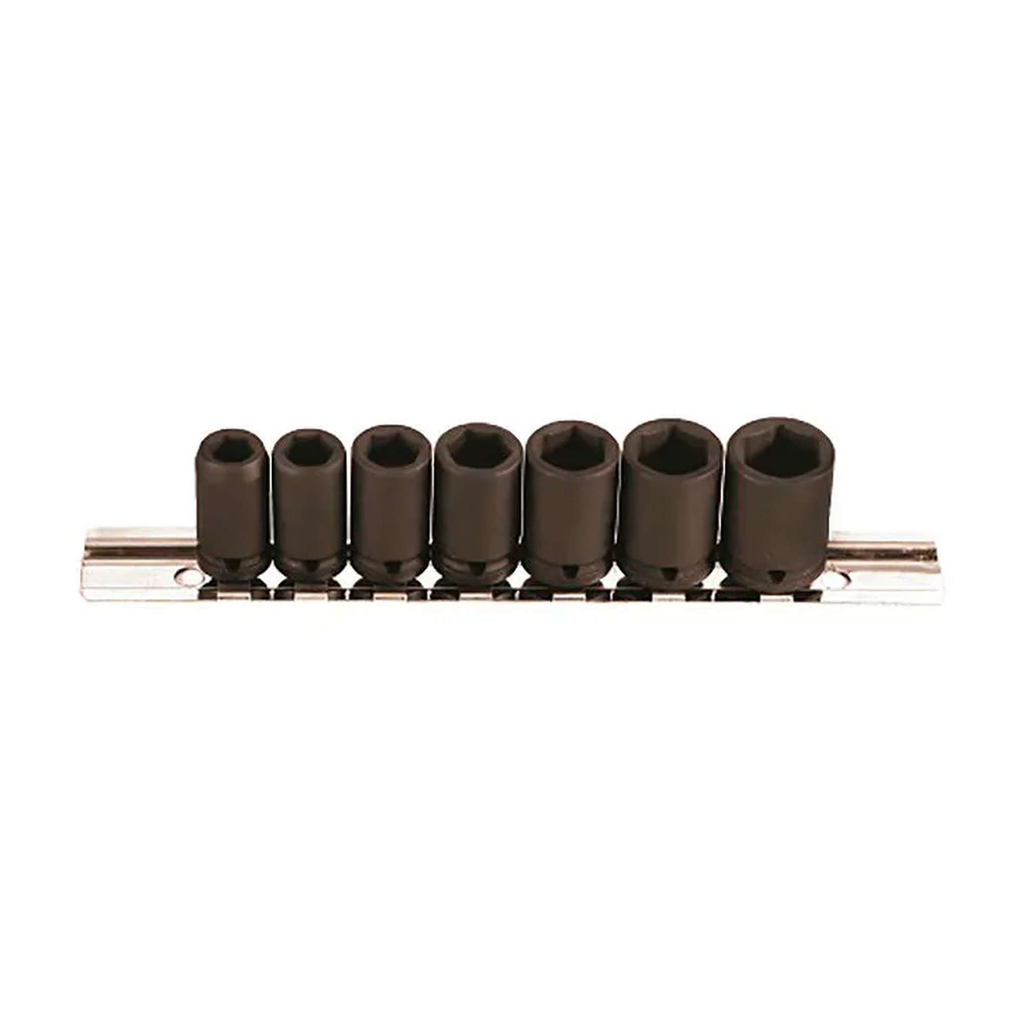 7-Piece 1/4-Inch Square Drive Metric 6-Point Standard Socket Set