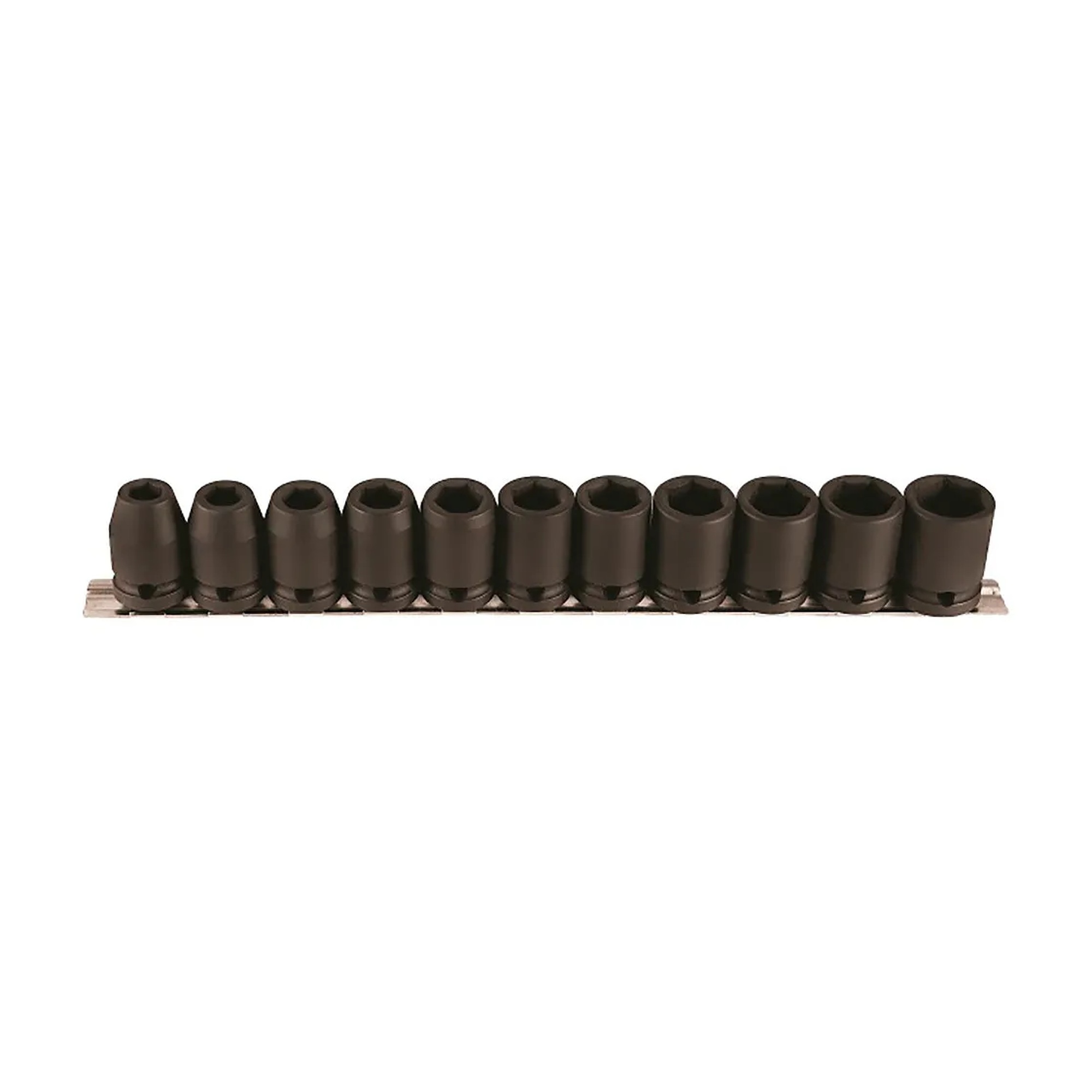 11-Piece 1/2-Inch Drive Metric 6-Point Socket Set