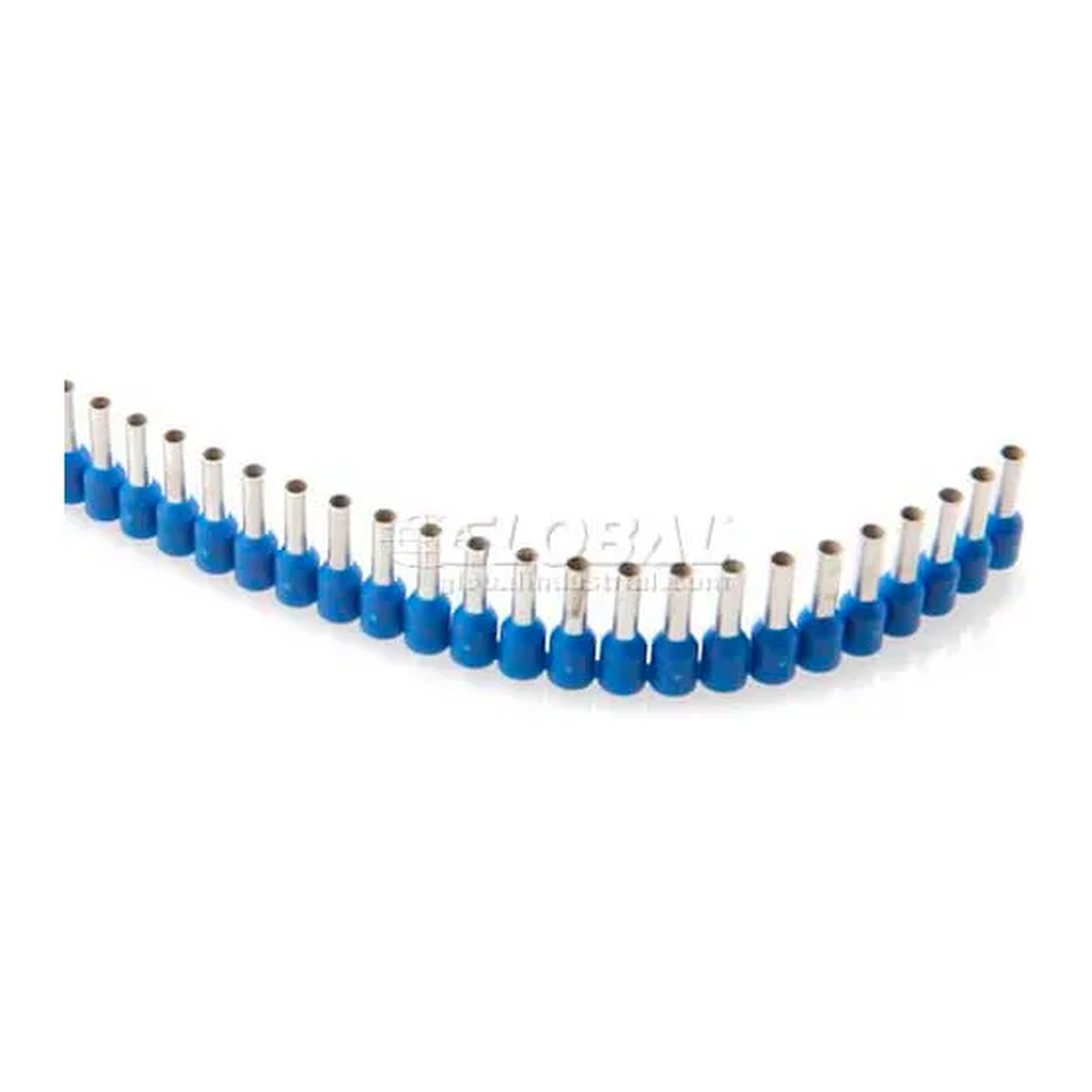 Blue Wire End Sleeves for Quadro Wire Tool, 2.5 mm²
