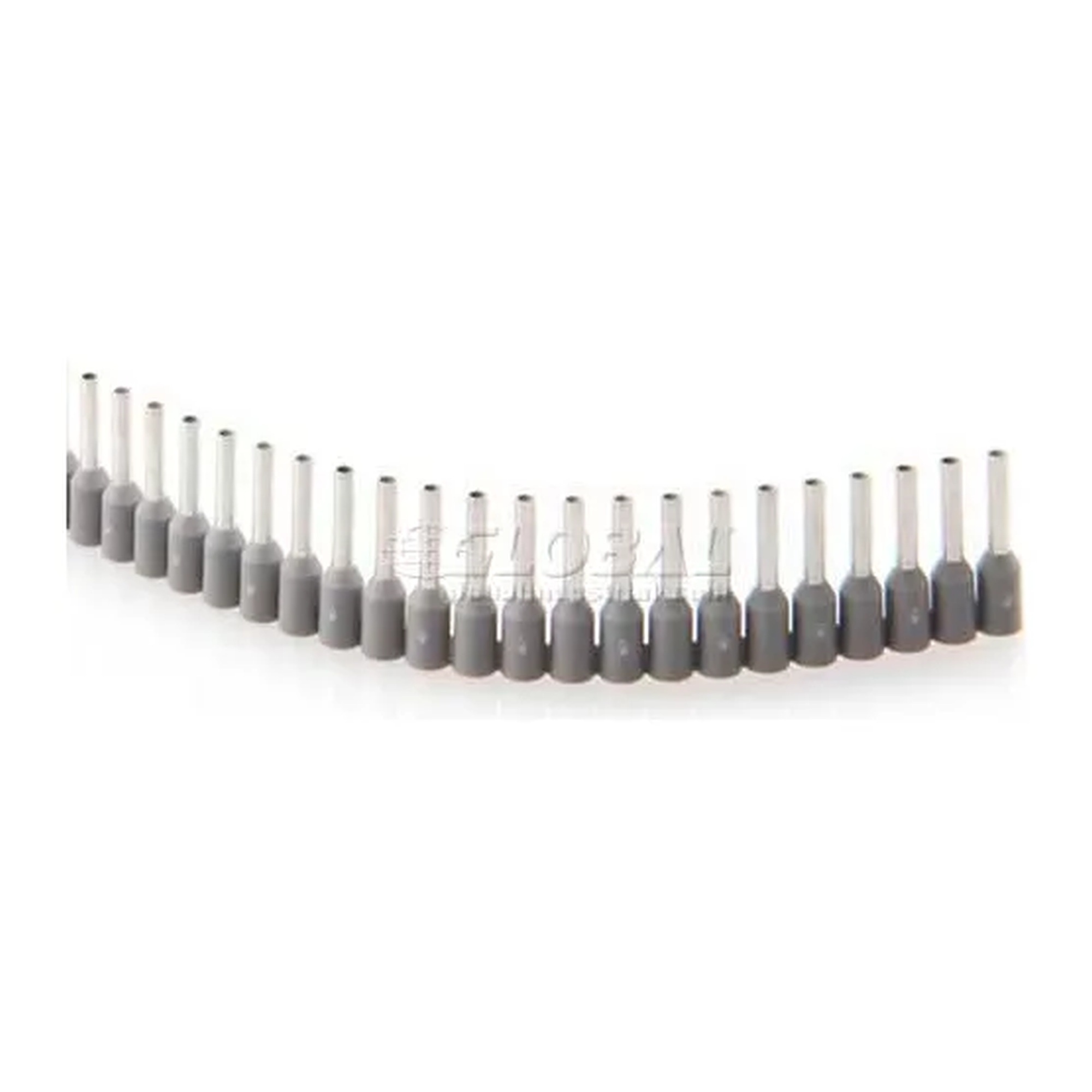 Gray 0.75 mm² End Sleeves for Quadro Wire Tool