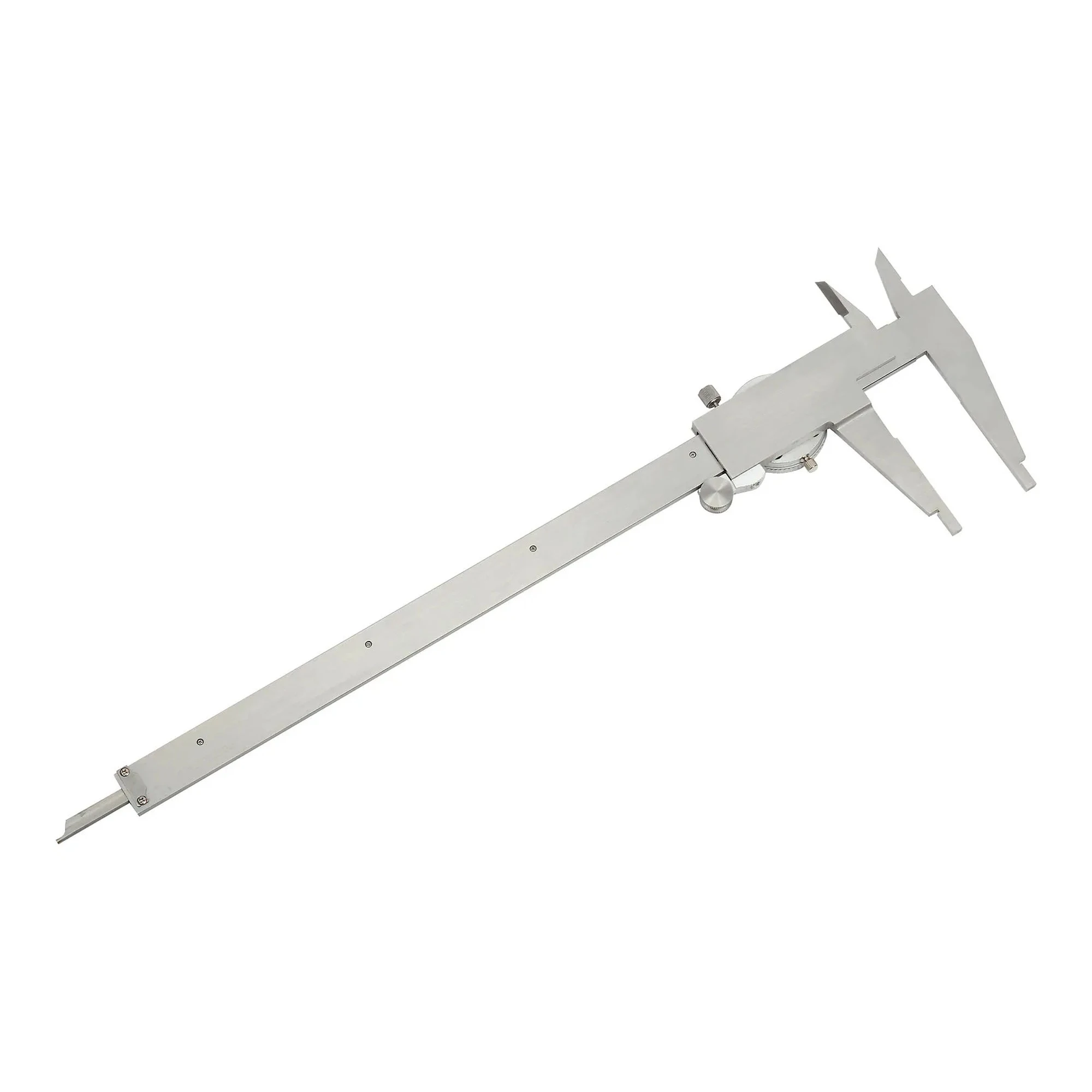 0–12 inch heavy-duty dial caliper with white dial
