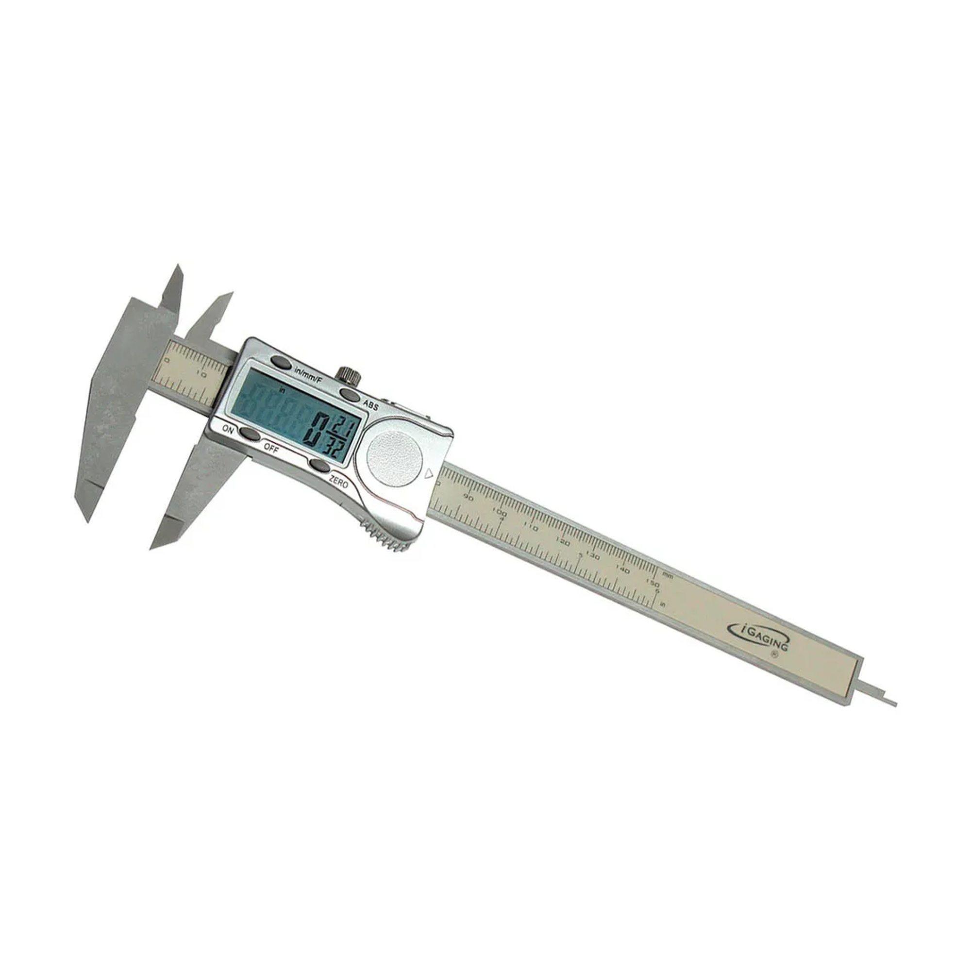 Digital Display Caliper, 0–6 in. / 150 mm Range