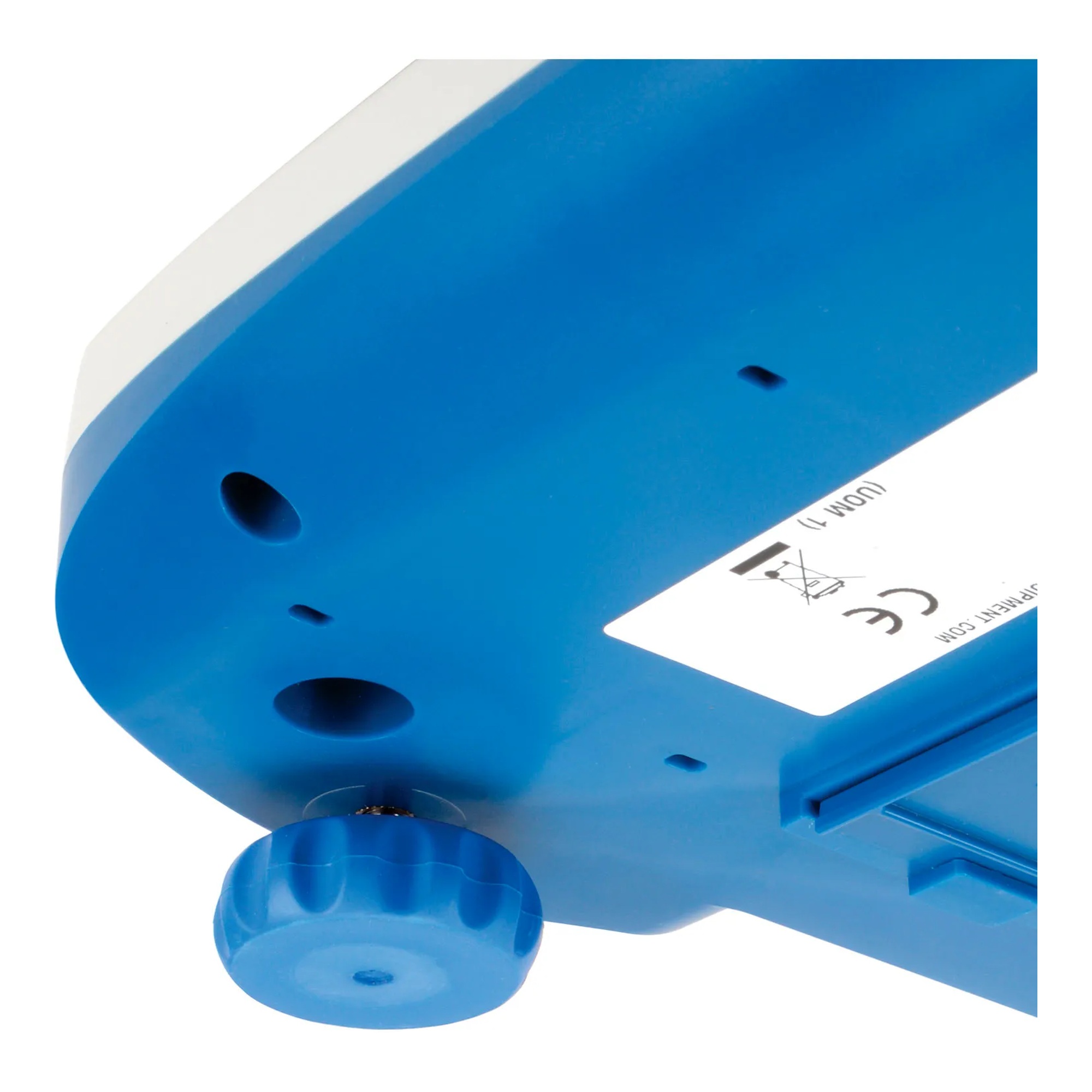 Blue compact bench counting scale with 12 lb capacity