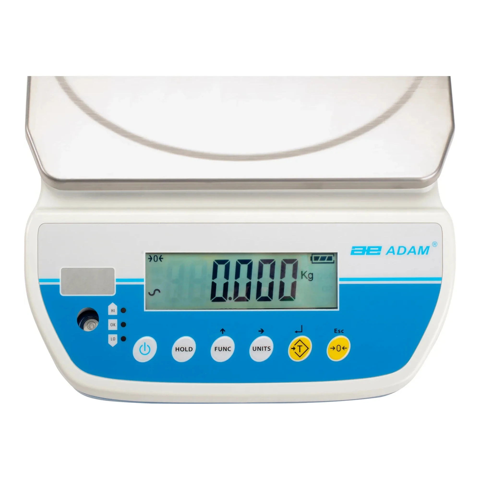 Blue compact bench counting scale