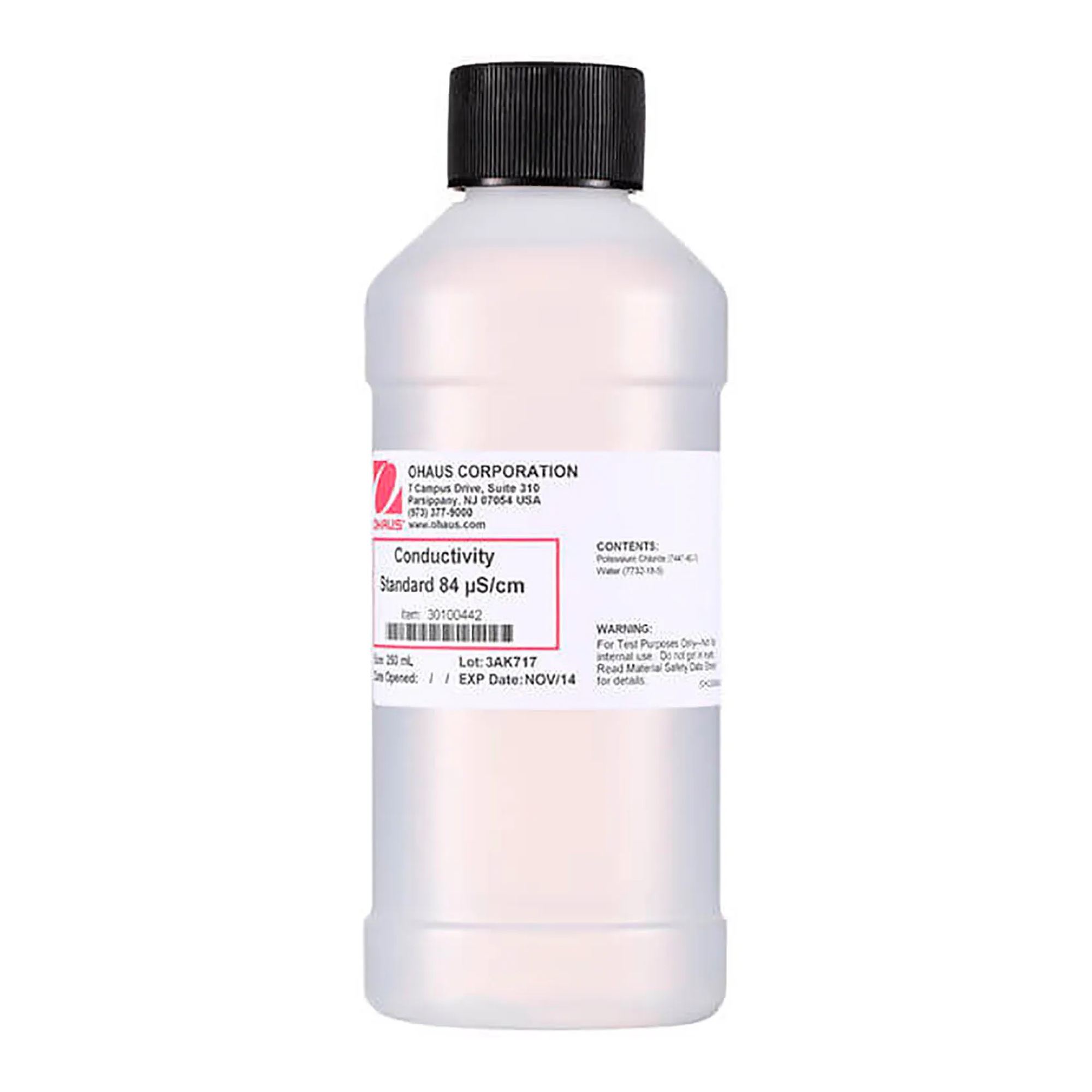 84 S/cm Conductivity Standard Solution, 250 mL