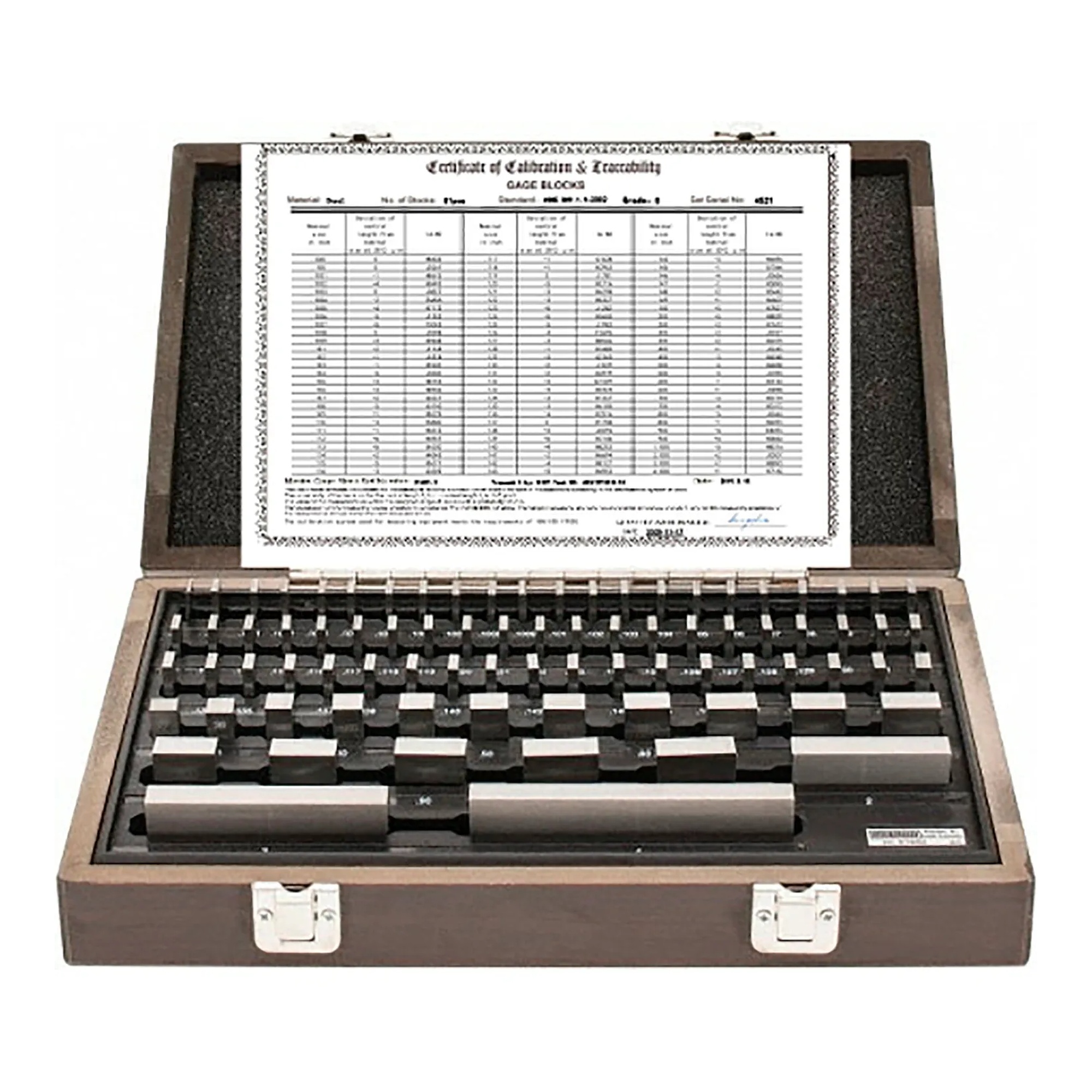 Rectangular 36-Piece Inch Gage Block Set