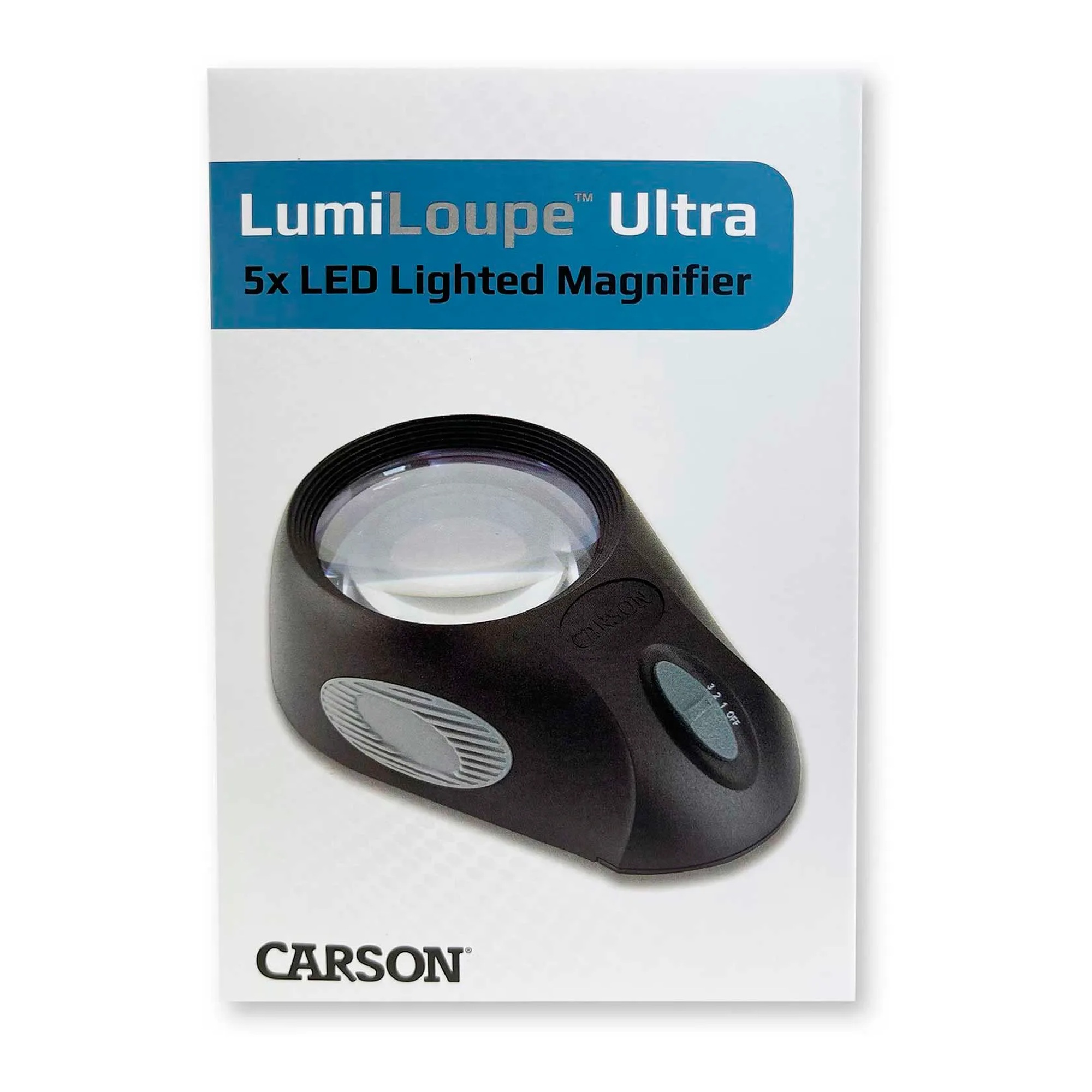 5x LED Lighted Acrylic Lens Magnifier
