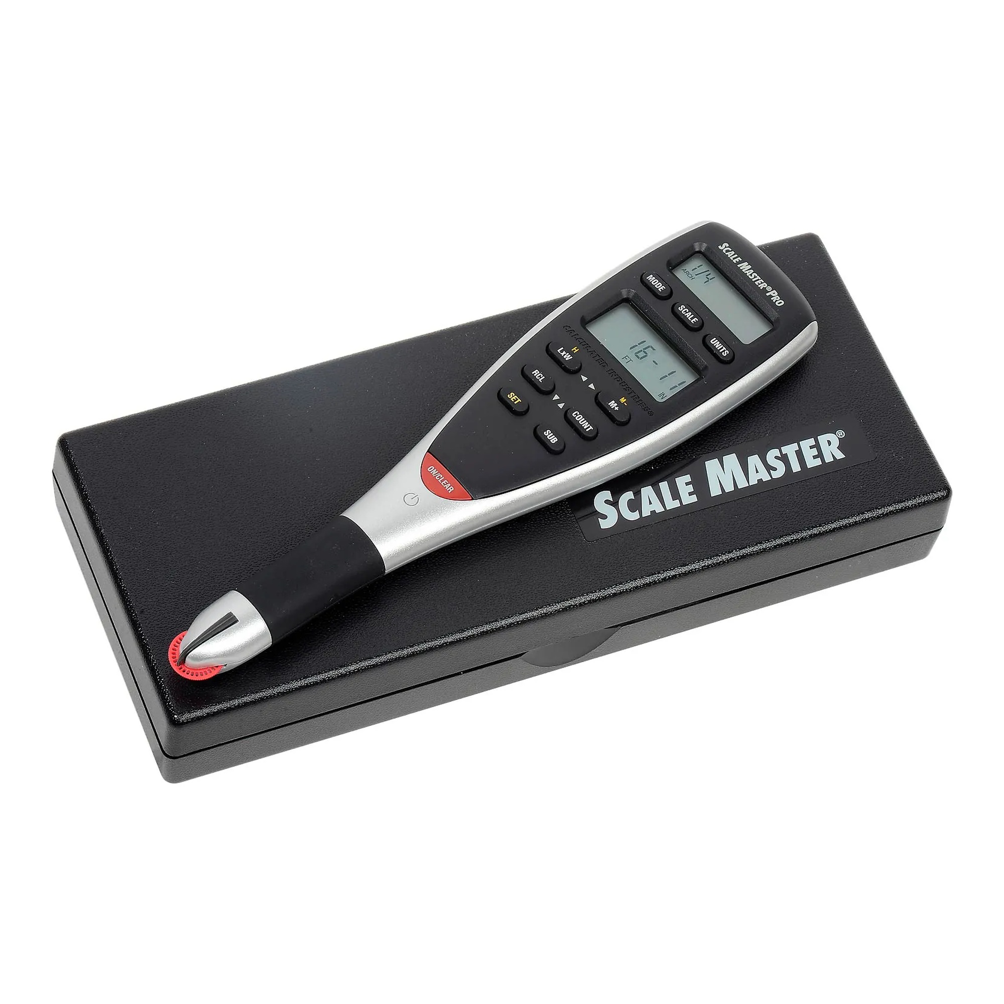 Digital plan measure with built-in scales