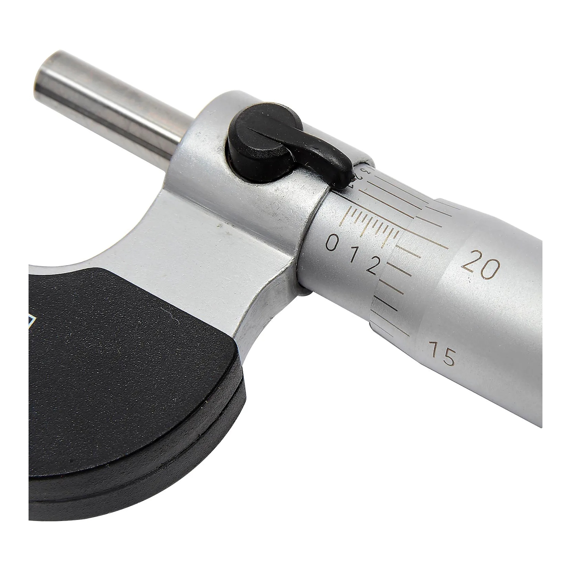 0–1 in. mechanical outside micrometer with ratchet thimble