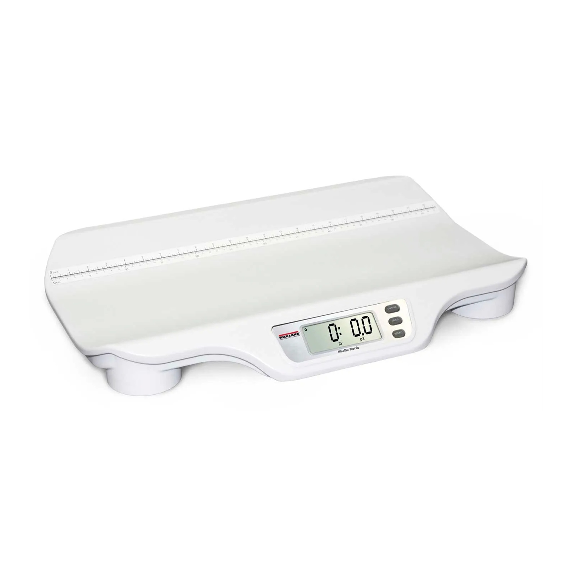 Digital Baby Scale with Built-In Measuring Tape, 44 lb x 0.5 oz