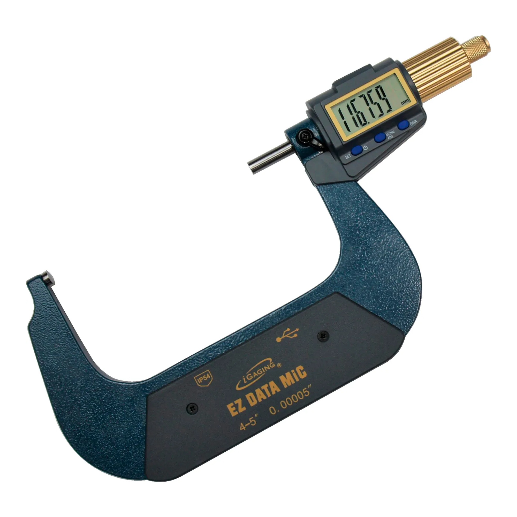 Digital Micrometer with 5-Inch Maximum Range