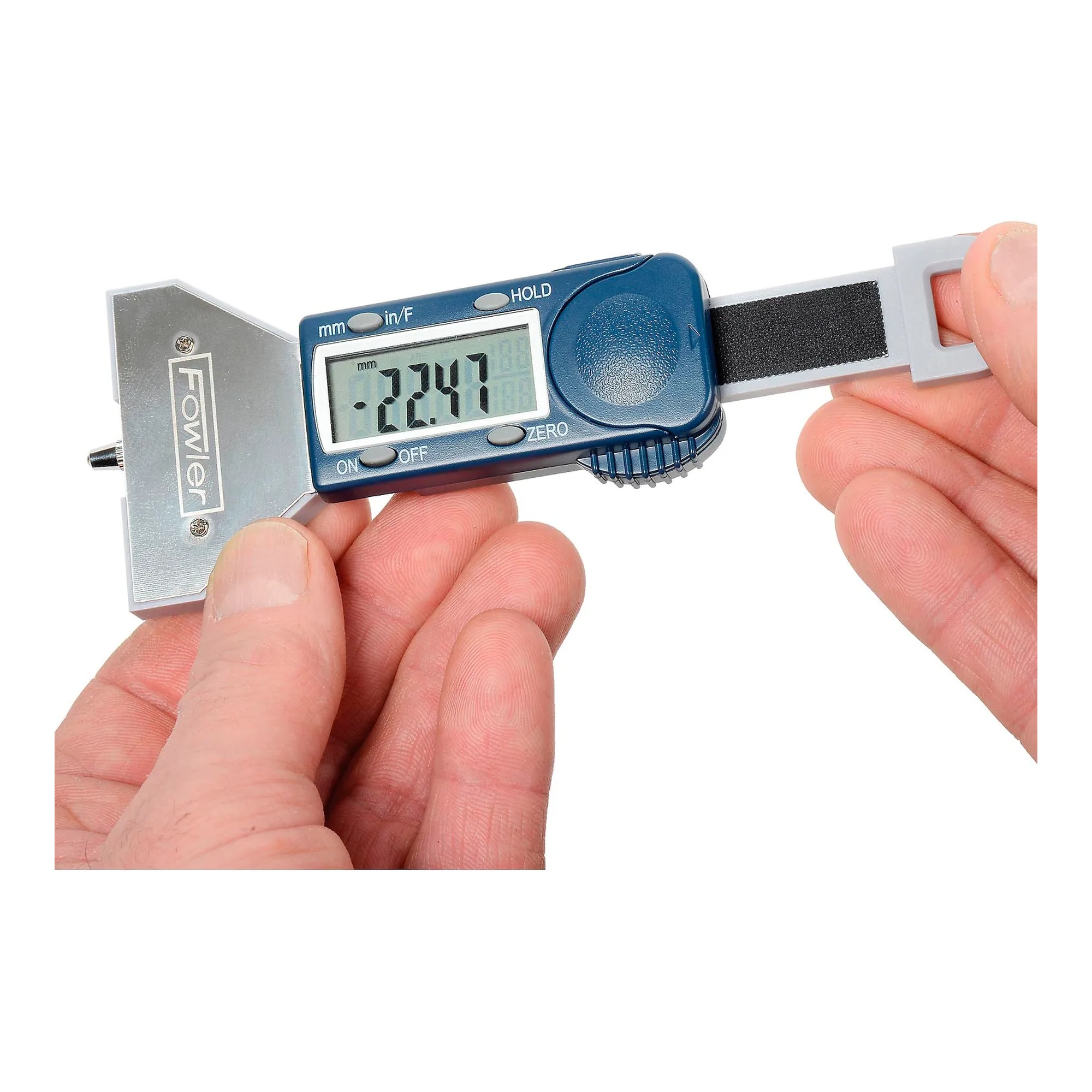 Digital depth gage with large display