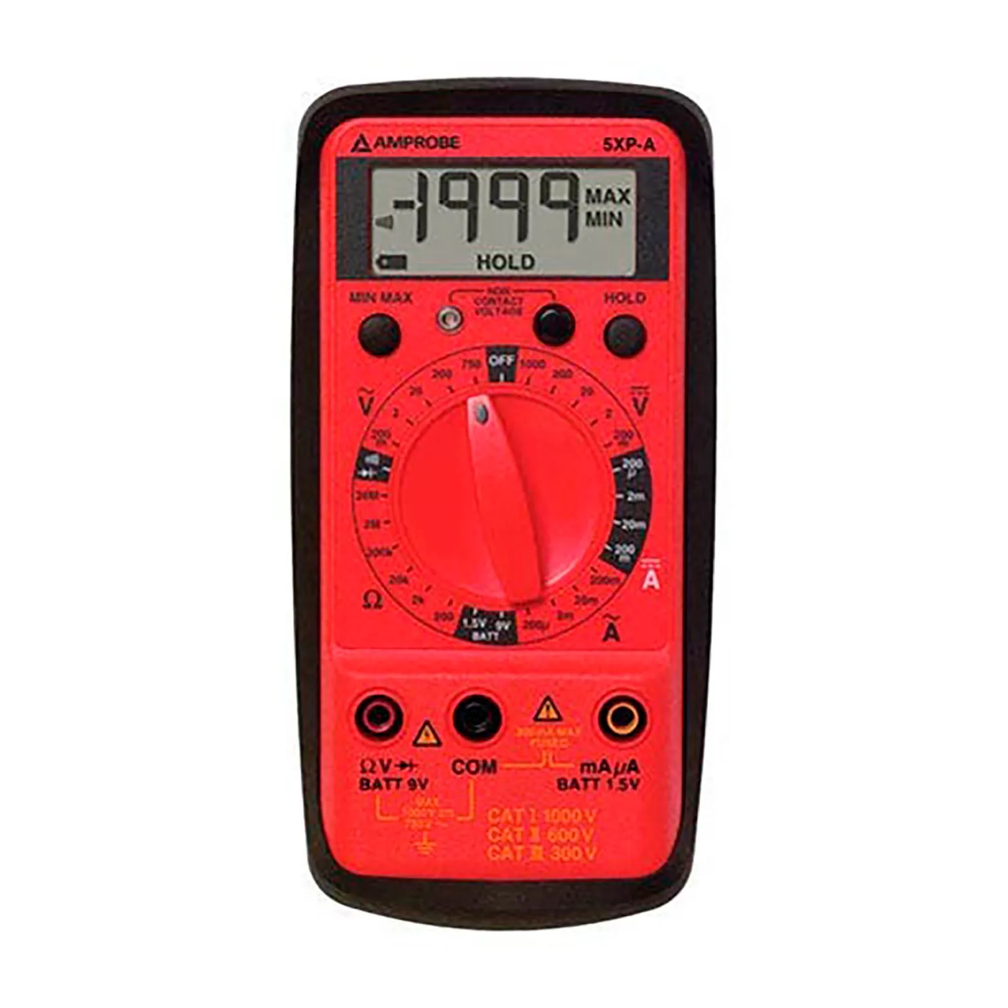 Compact Digital Multimeter with Noncontact Voltage Detection