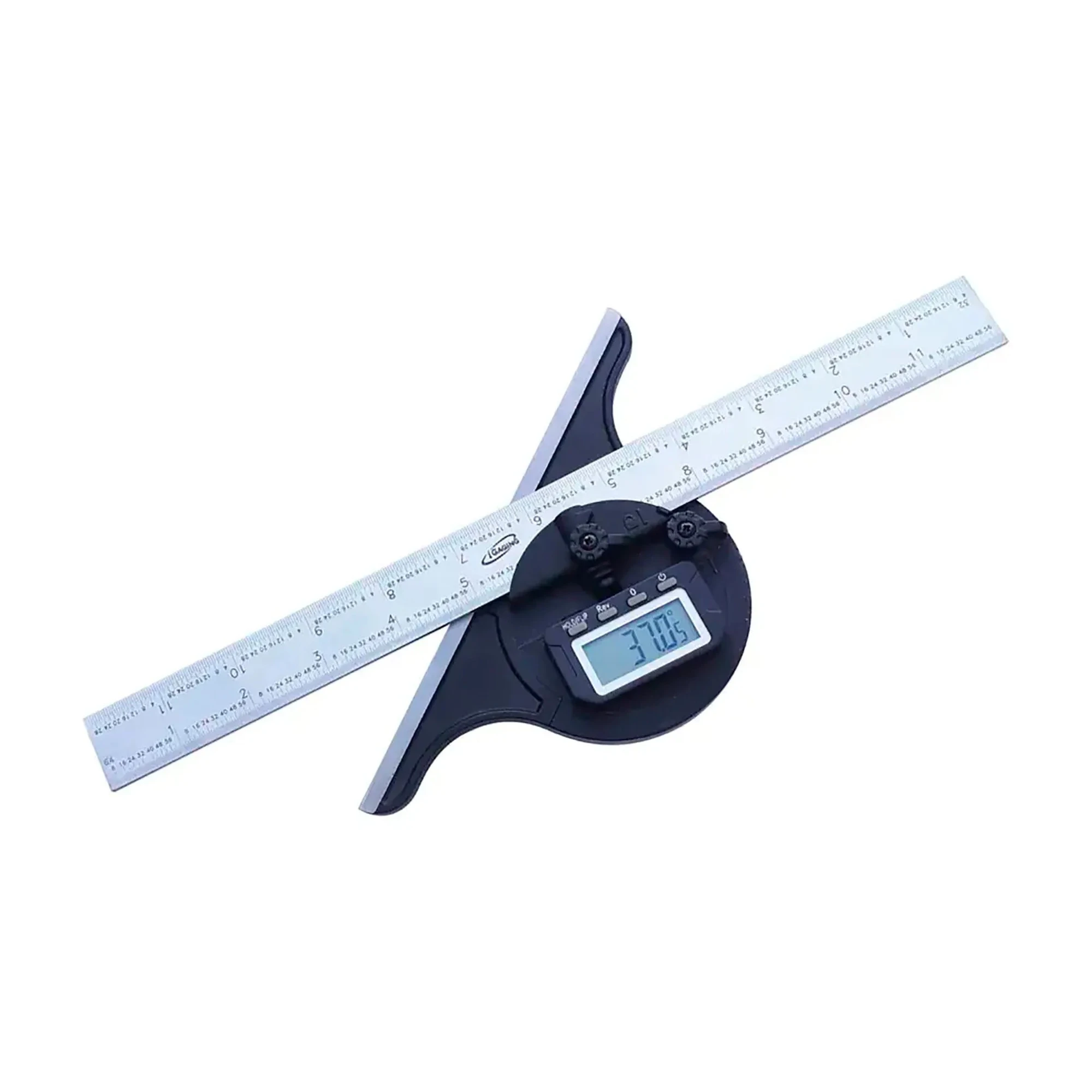 12-Inch Electronic Digital Combination Square with Protractor and Blade