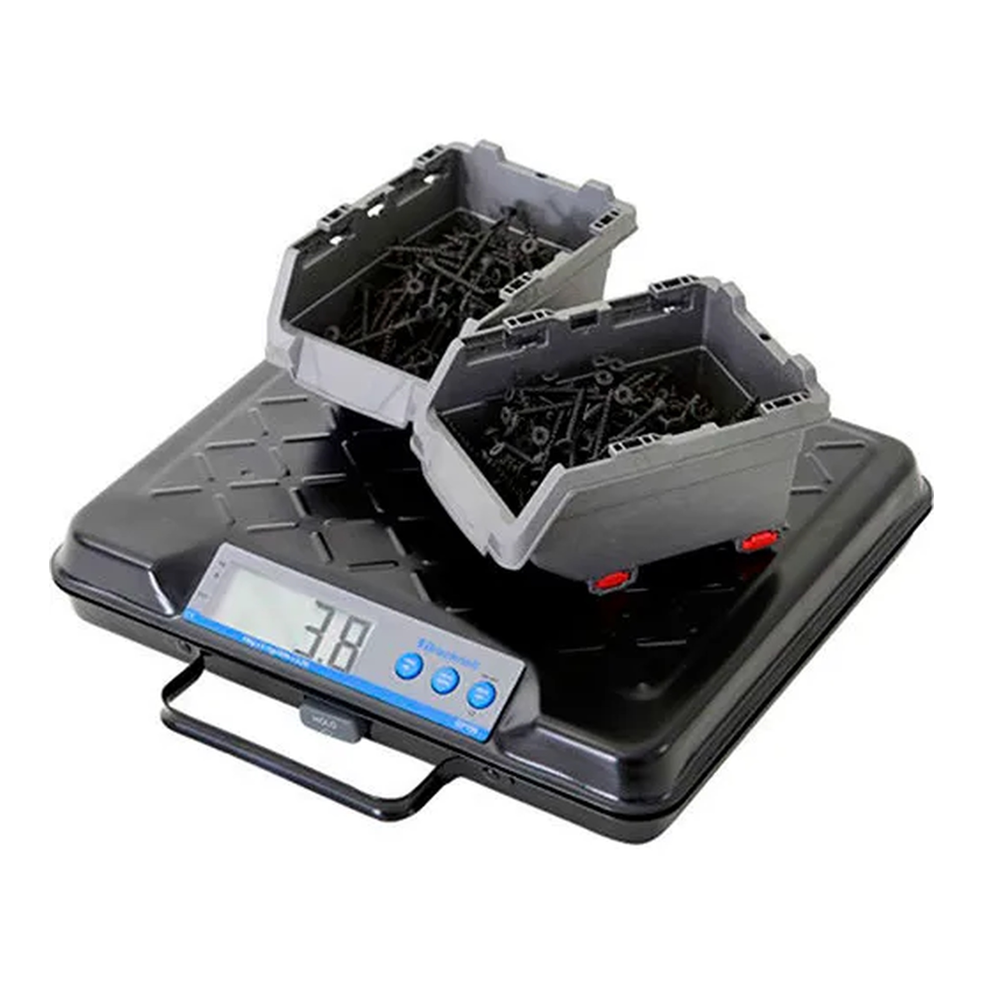 Digital bench scale with USB port and backlit display