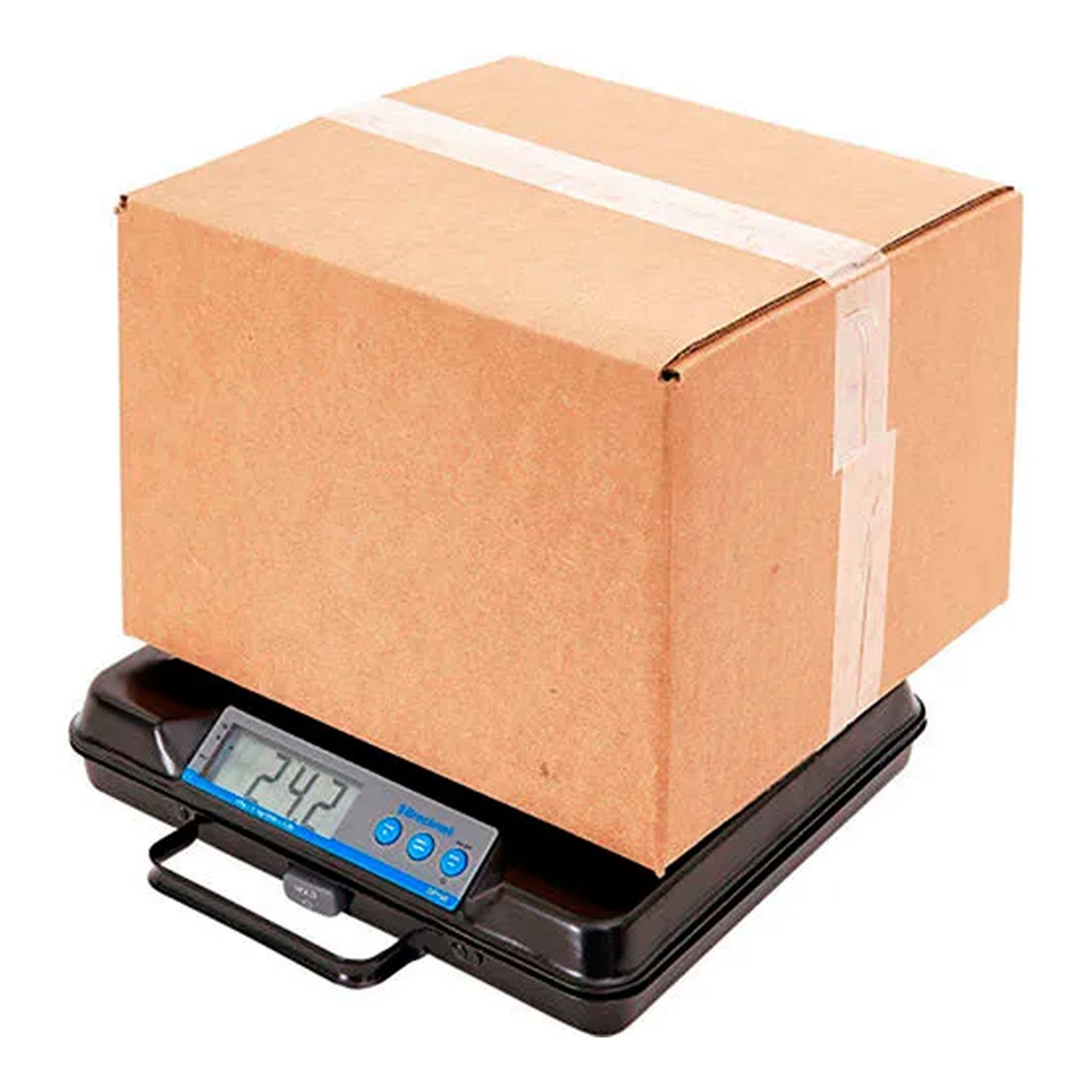 Digital bench scale with USB port and backlit display