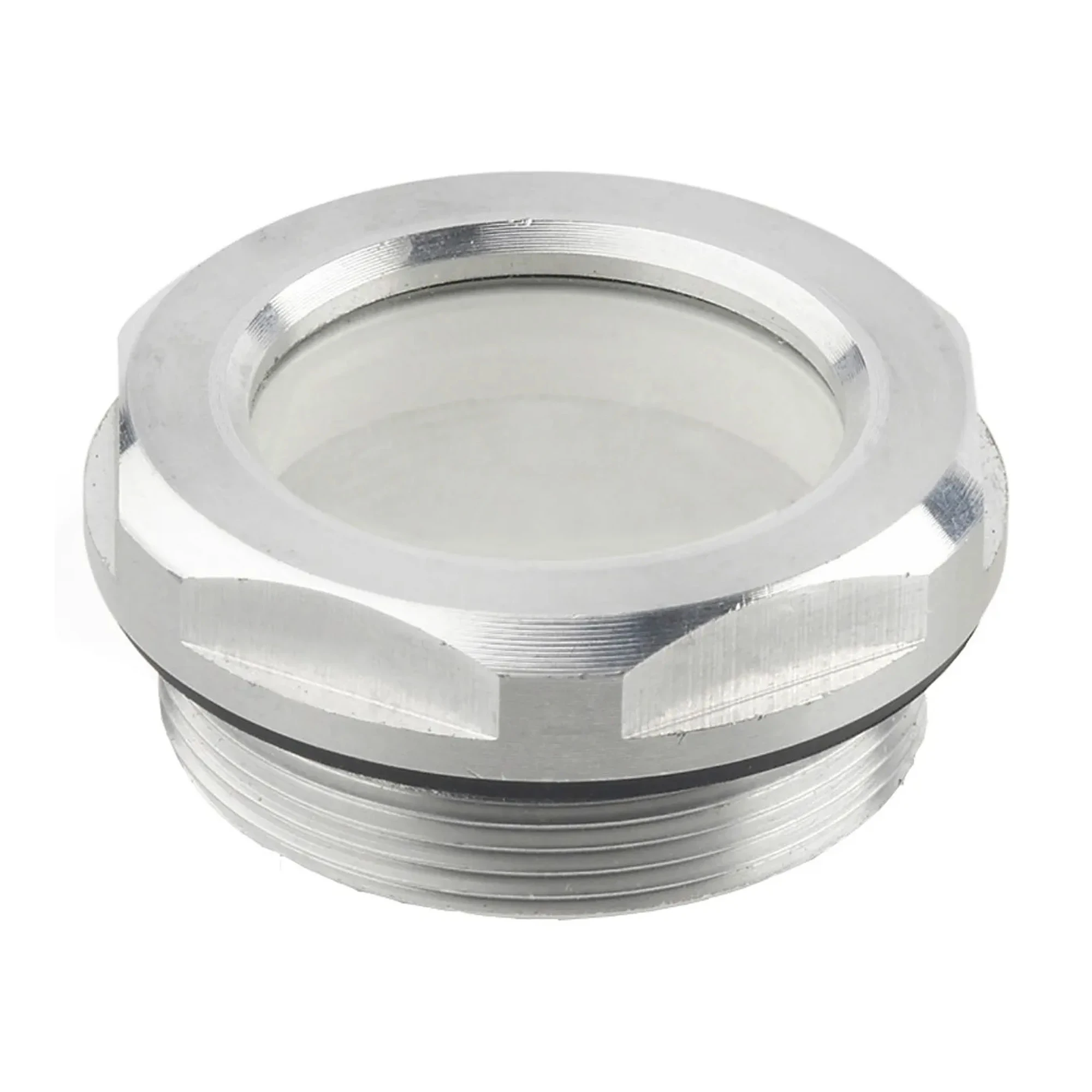 Aluminum Fluid Level Sight Glass with G 1 Pipe Thread