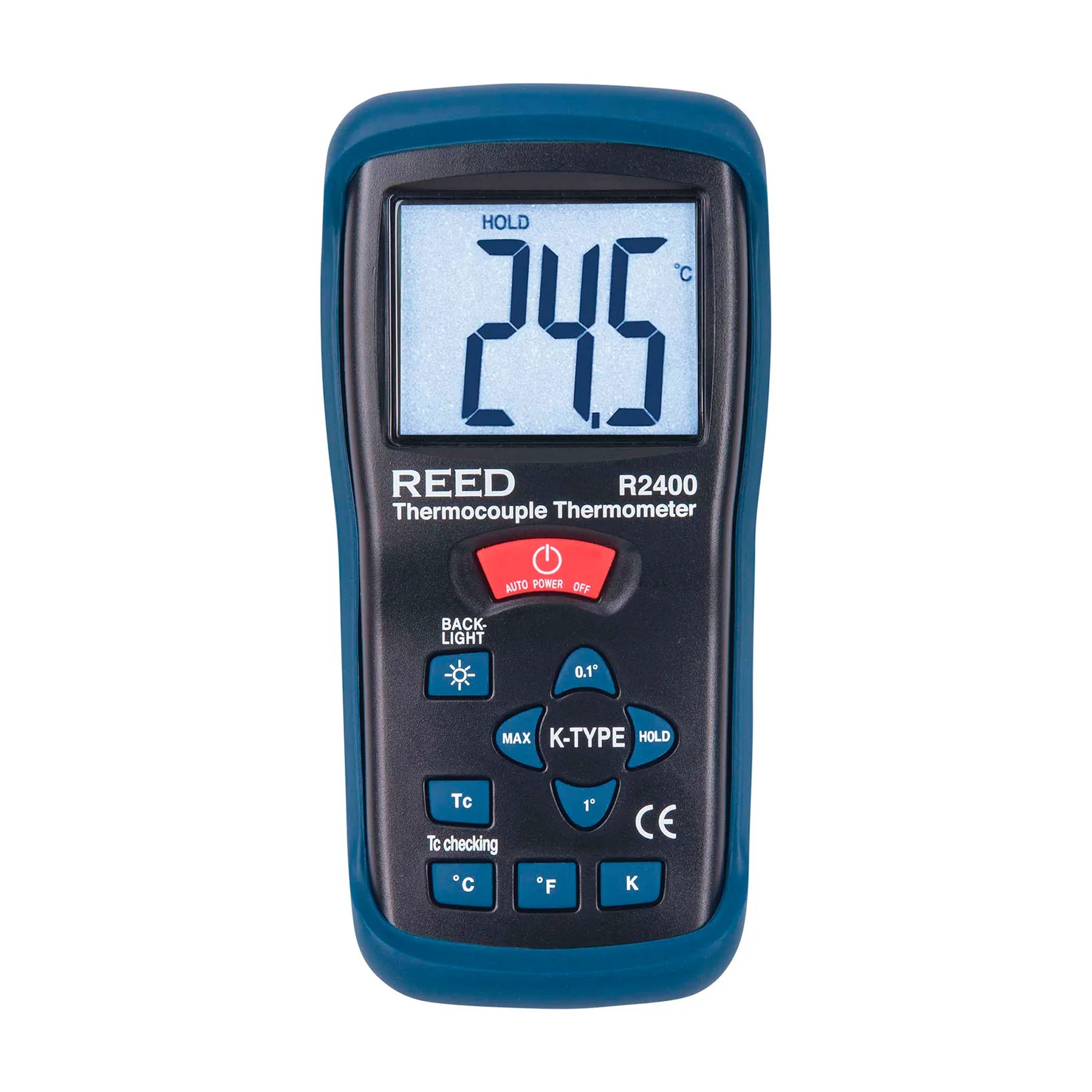 Single-Input Type K Thermocouple Thermometer