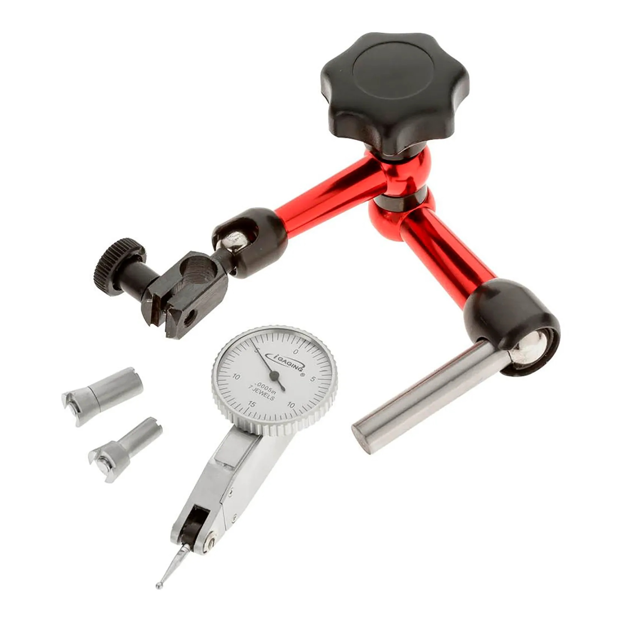 Test Indicator Holder Set with Universal Central Lock Clamp