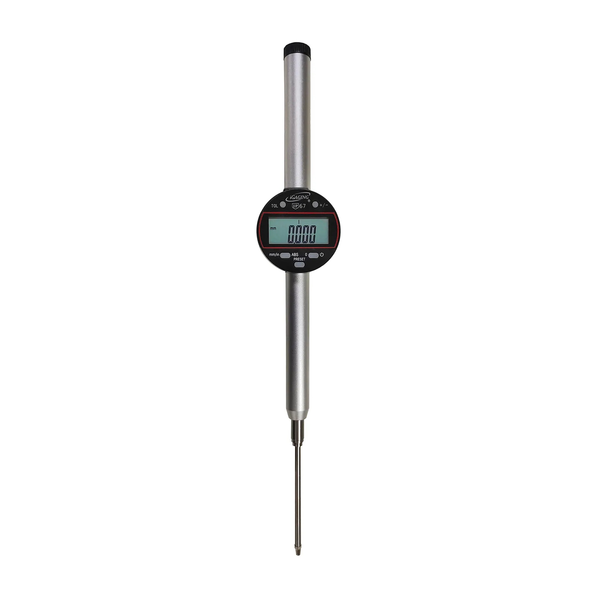 High-Resolution Digital Test Indicator, 0-4 in. Range