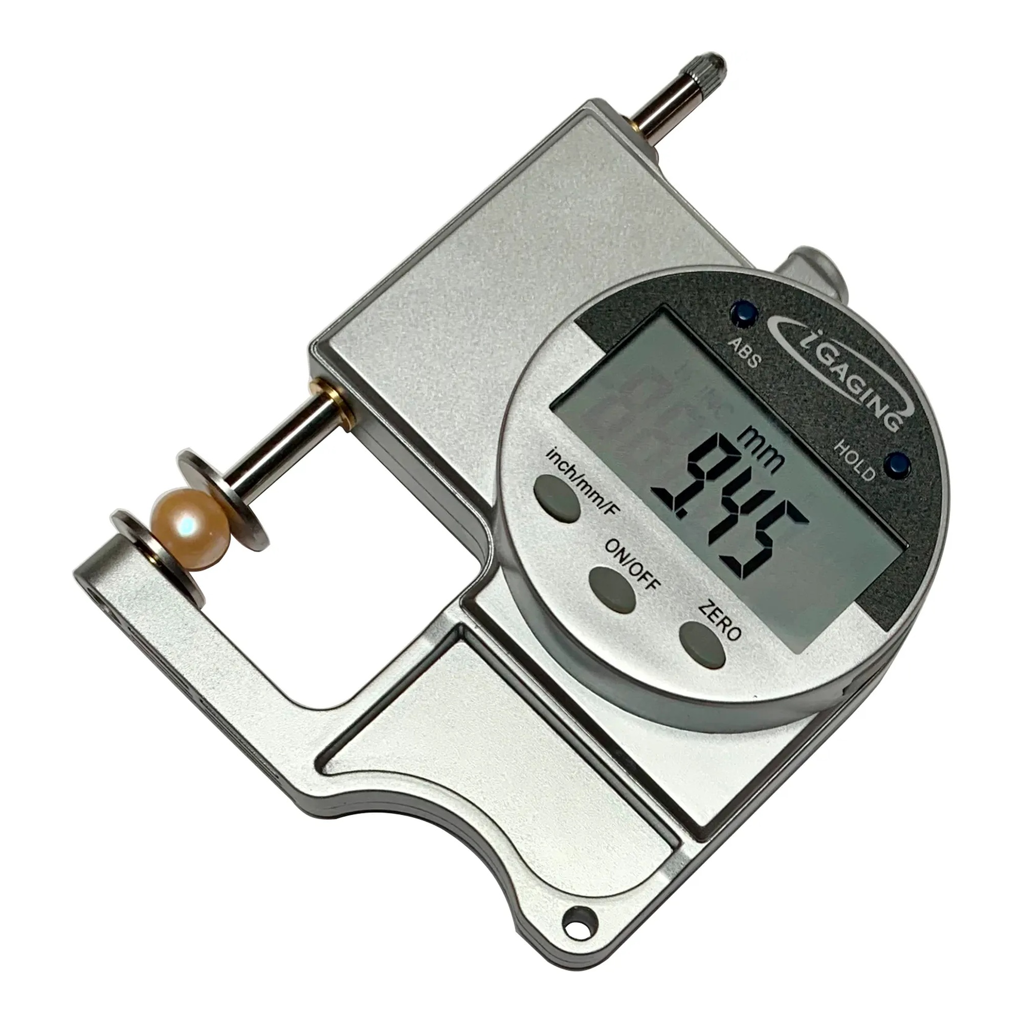 Digital Snap Thickness Gauge with Interchangeable Contacts