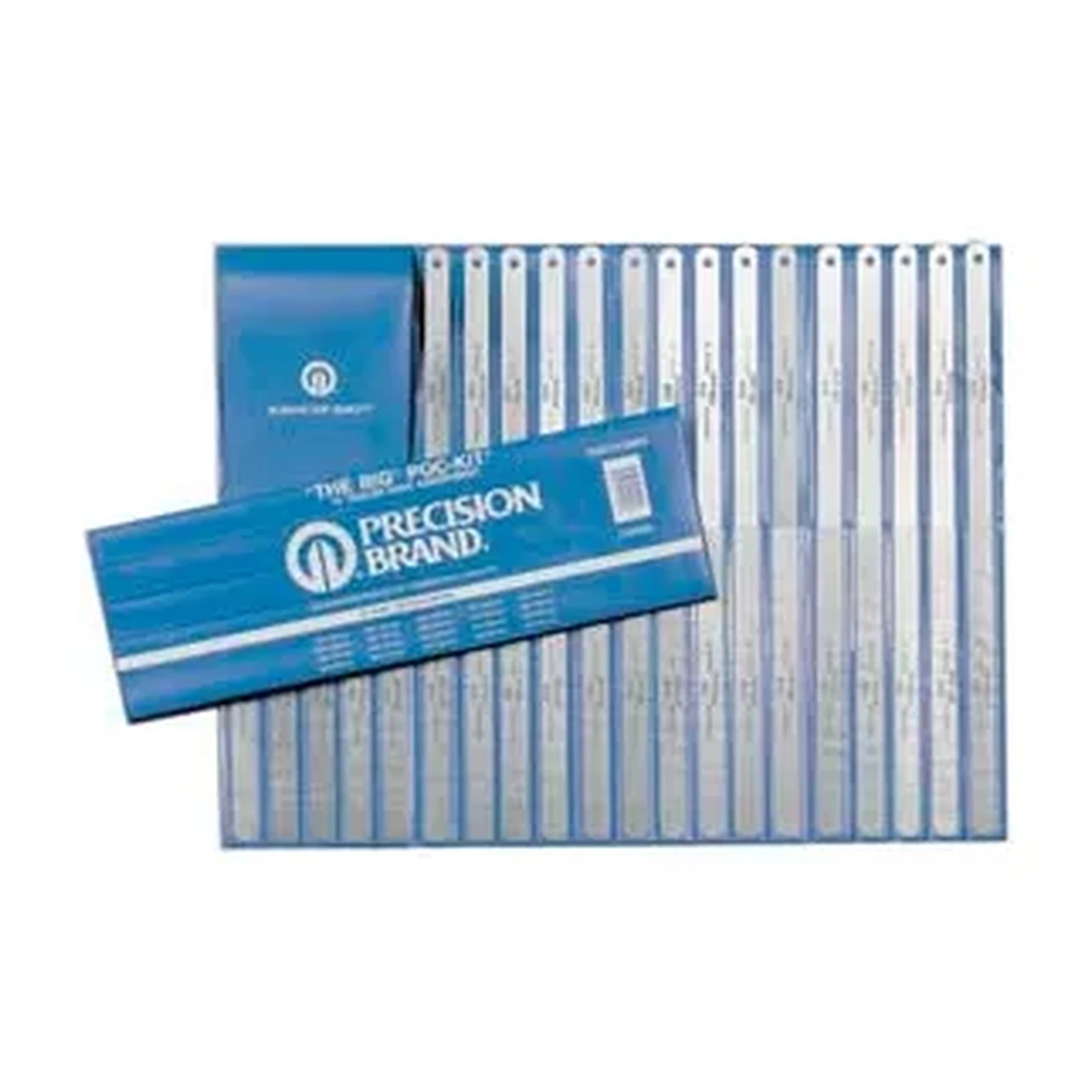 Steel Feeler Gauge Assortment with 20 Blades