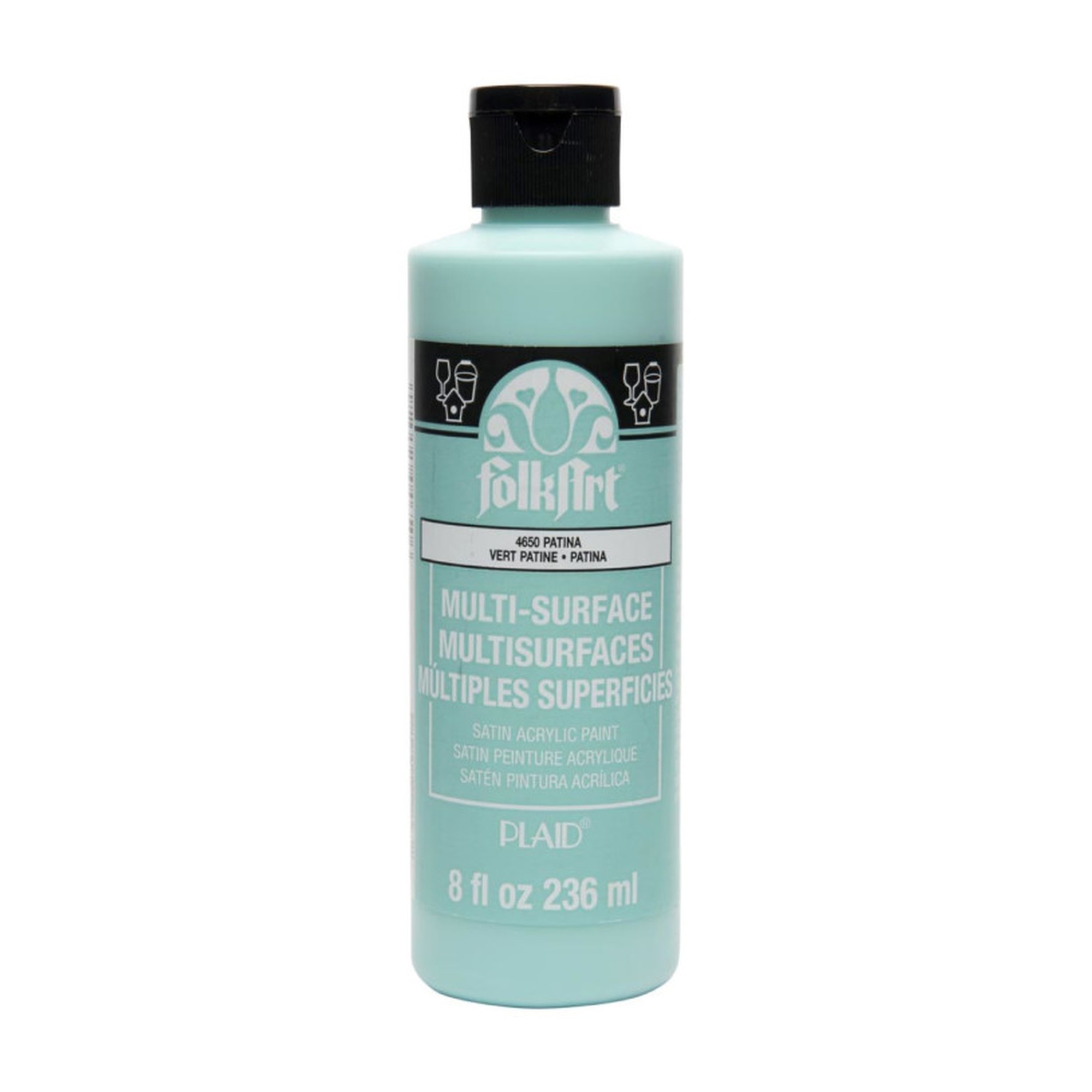 Patina Multi-Surface Satin Acrylic Paint, 8 oz.