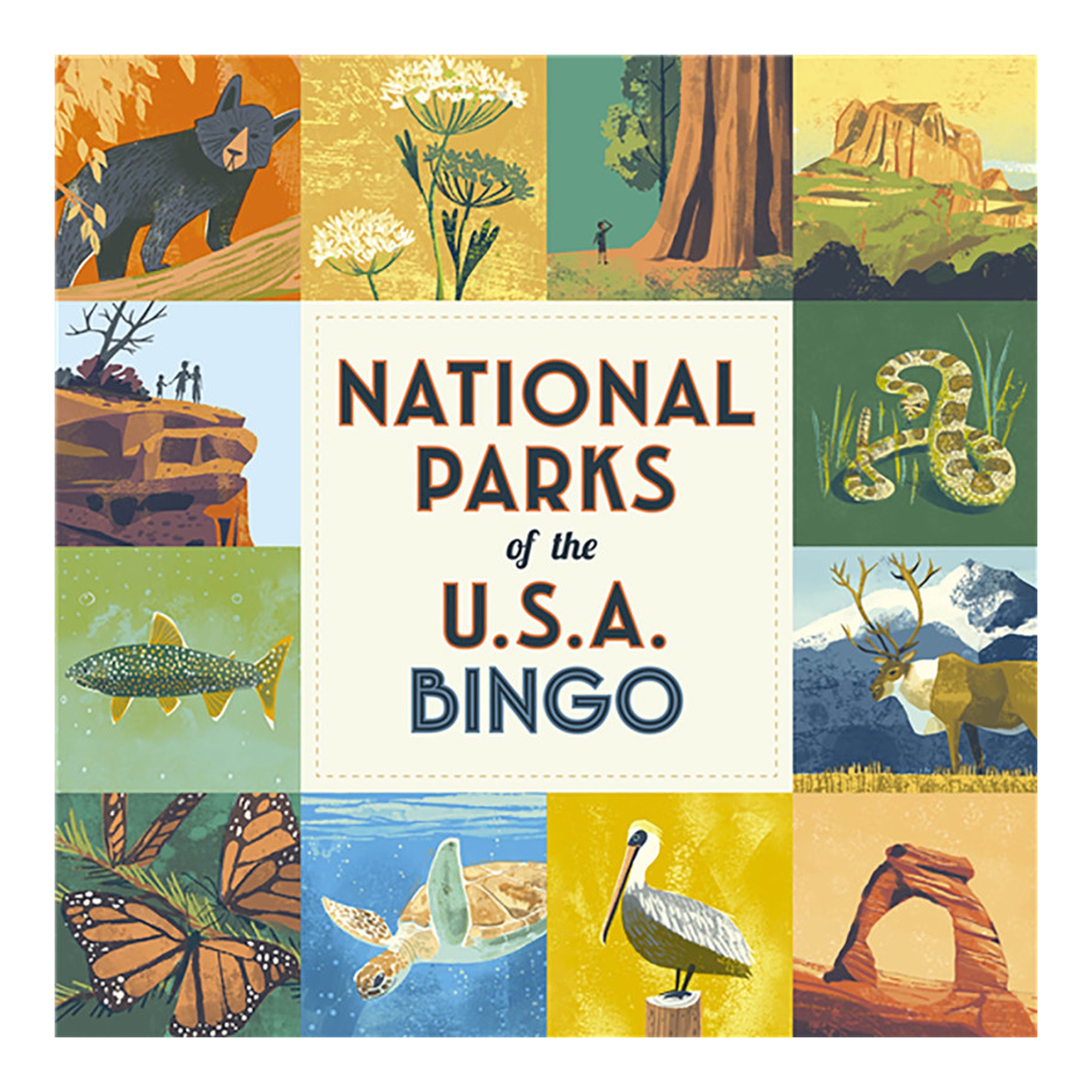 National Parks Bingo Game