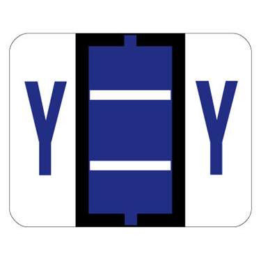 Smead Alphabetic Labels - BCCR Series (Rolls) Y- Purple