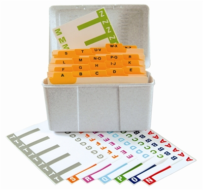 Smead Alphabetic Labels - NCC Series (Sheet) - Complete Set - 1 Pack Each