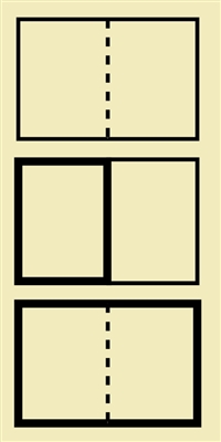Cover Up Correction Label - 1- 1/2" W x 3" H - Manila - Roll of 500