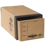 Transfile Letter Super Rugged Corrugated Storage Transfer Case, Carton of 5 Boxes