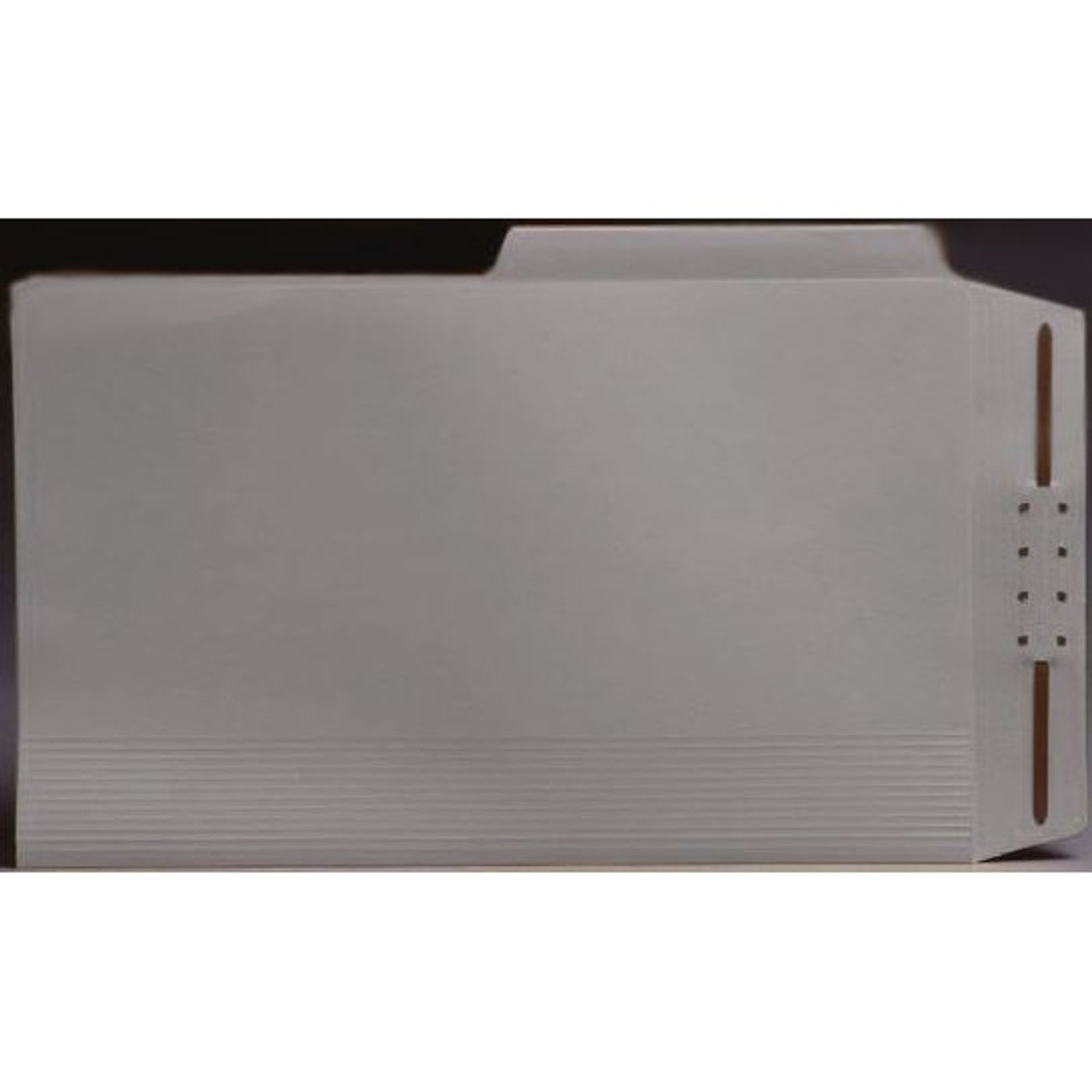 Top Tab Casebinders - Legal Size - 1/2 Cut Assorted Tabs - 50/Box - Gray