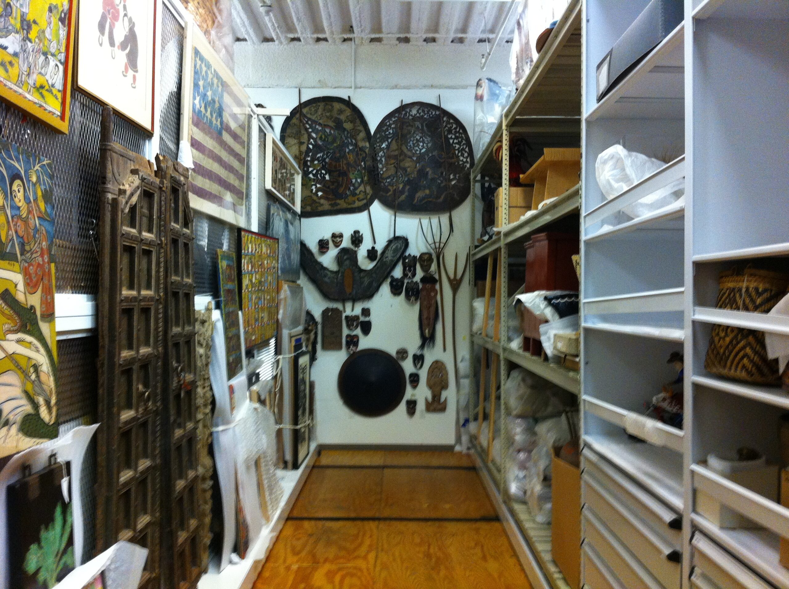 Mingei Museum Shelving