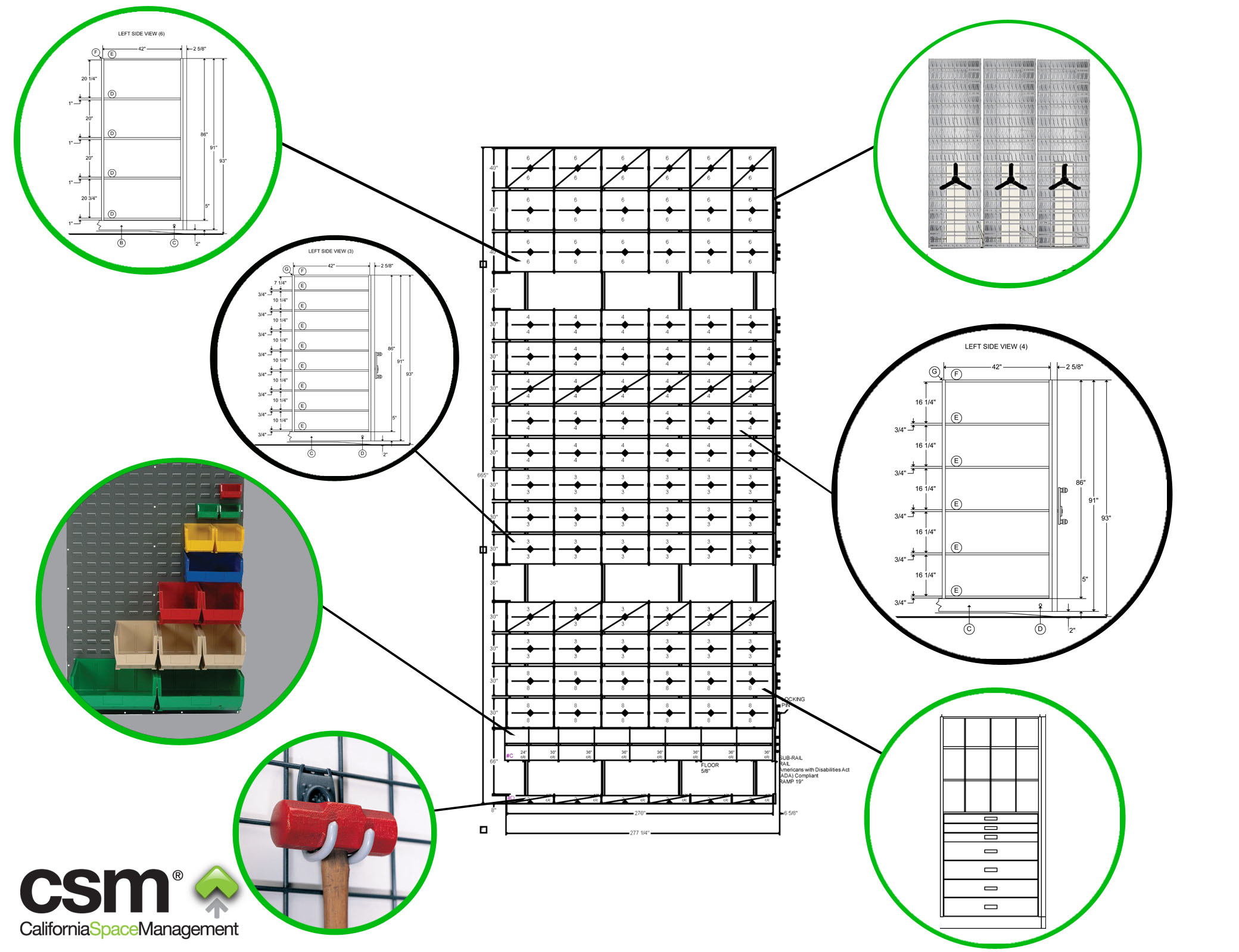 Plastic Bin Storage