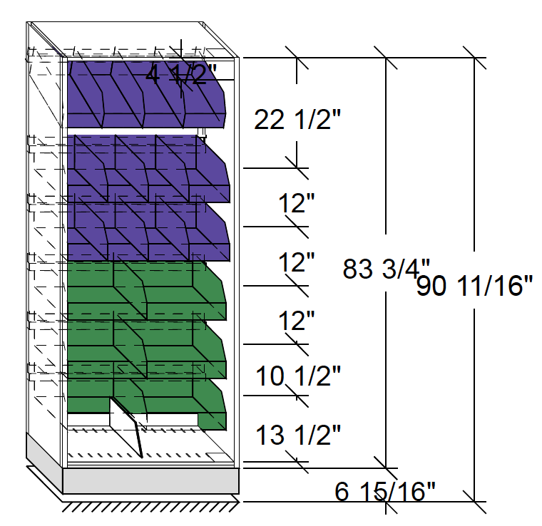 Plastic Bin Storage