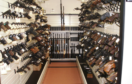 Crime Evidence Weapons on Custom Mobile Storage System by Filingsupplies.com