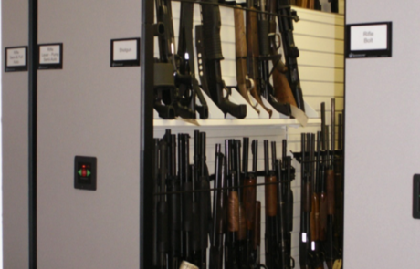 Long Gun Storage on Mobile by Filingsupplies.com for SD County Sheriff Station