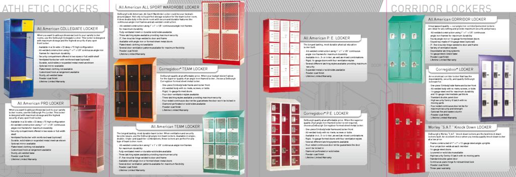 Sports Athletic Lockers brochure - K12