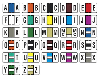 Jeter 2500 Series Alpha Label Refill Set - Includes 3,120 Alpha labels ...
