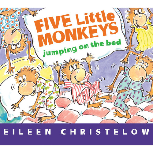 洋書 M12 Five Little Monkeys Jumping on the Five Little Monkeys Jumping on the Bed Board Book